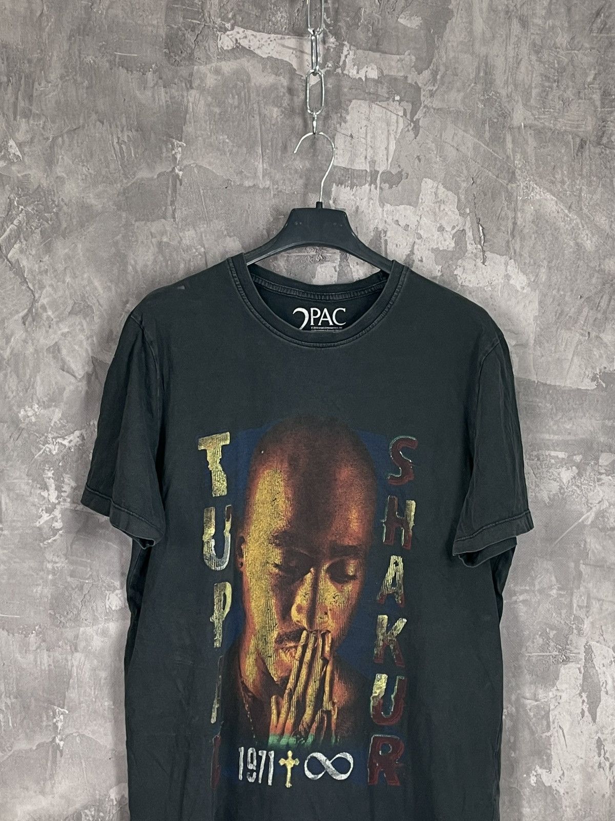 Band Tees Vintage 2Pac Tupac Shakur RIP Graphic Tee T-shirt 90s Size US S / EU 44-46 / 1 - 2 Thumbnail