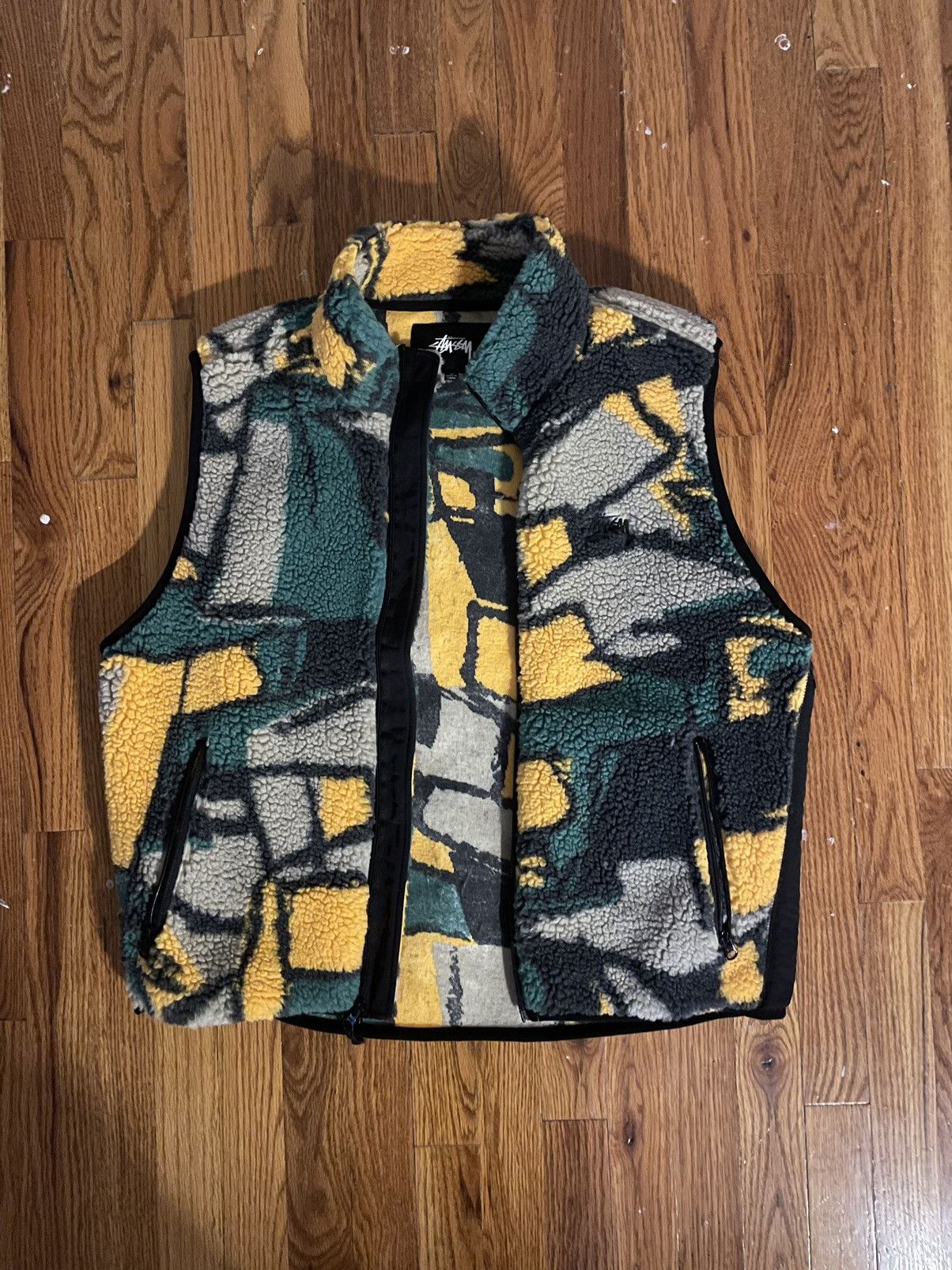 Stussy Stussy camouflage vest Size US M / EU 48-50 / 2 - 1 Thumbnail