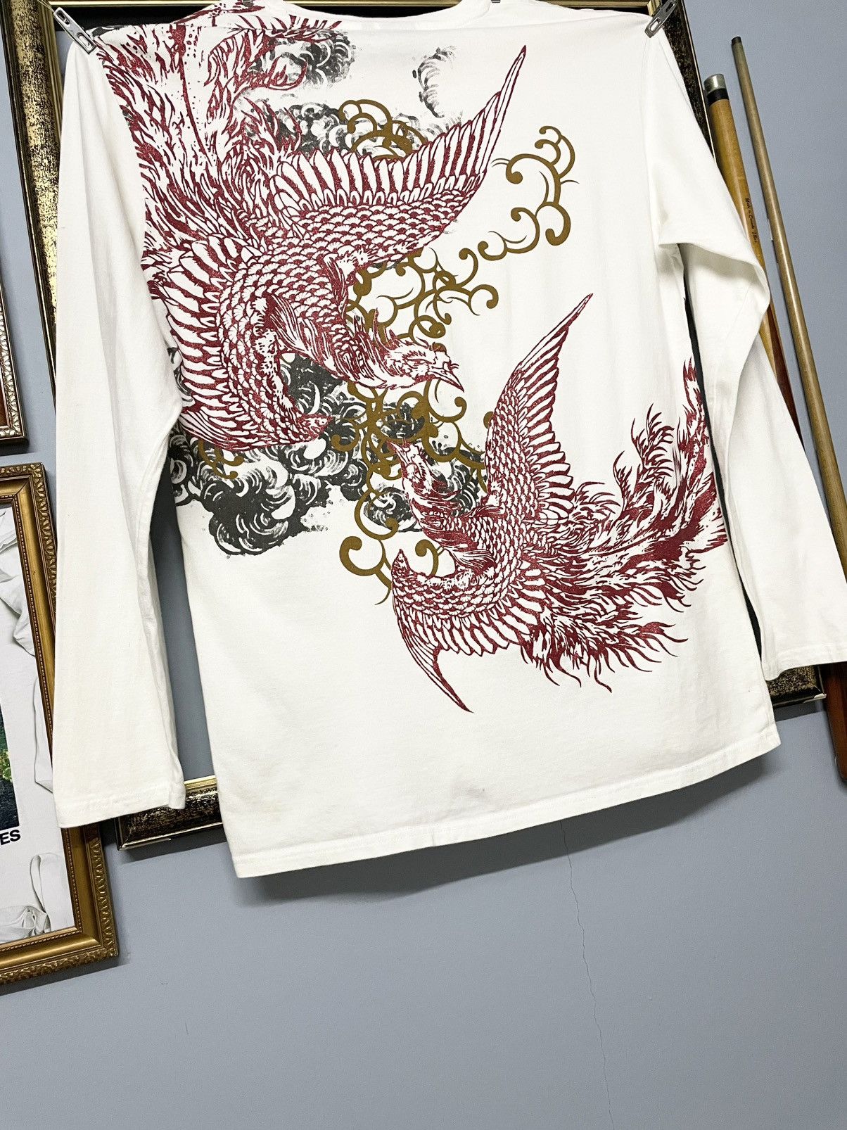 Japanese Brand Vintage 1990s Japan Bullet Noise Phoenix Japan Sukajan Size US M / EU 48-50 / 2 - 4 Thumbnail