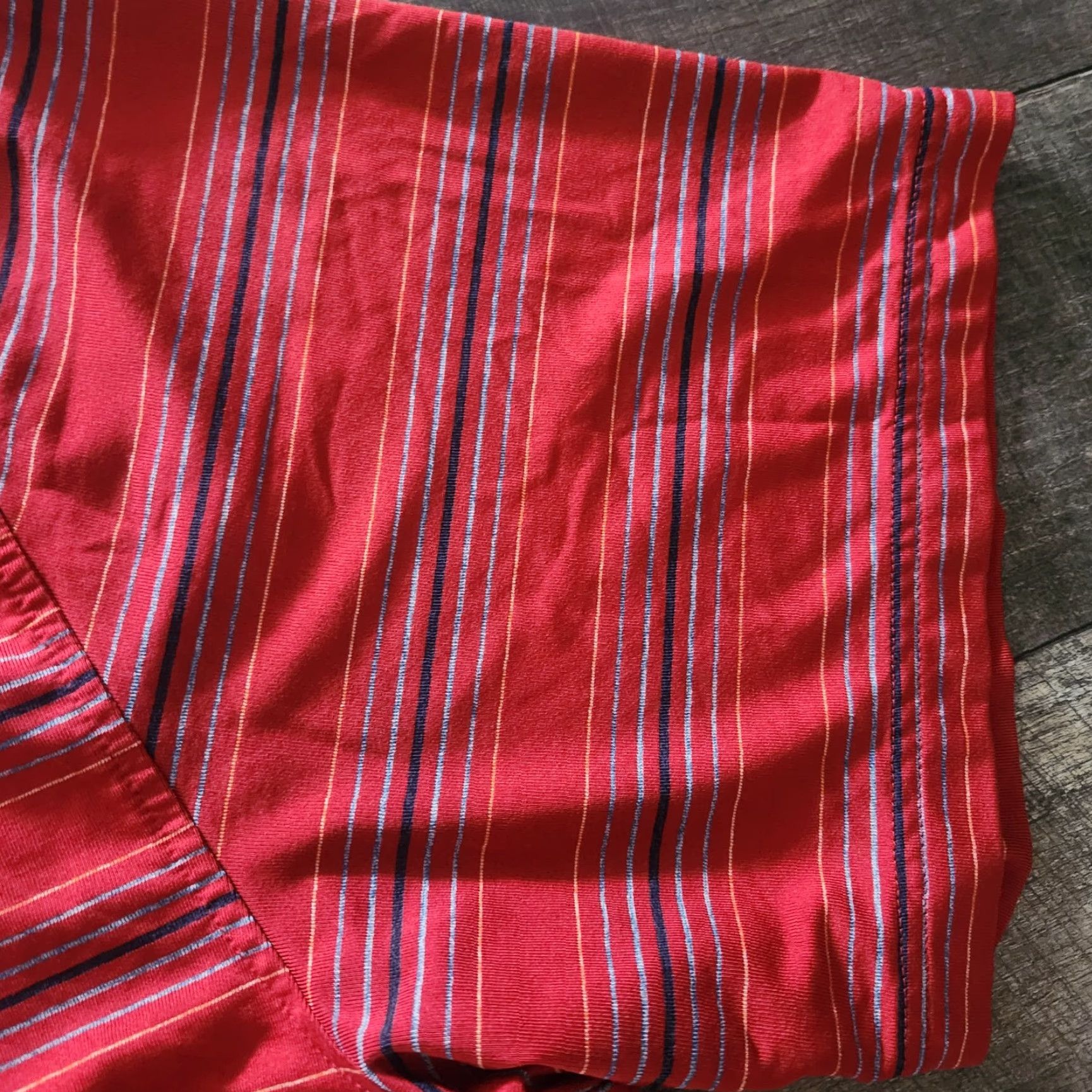 Under Armour Under Armour Polo Shirt Mens 3XL Red Striped Performance Loose Fit Golf Polo Shirt Mens 3XL Red Striped Performance Loose Fit Golf Size US XXL / EU 58 / 5 - 5 Thumbnail