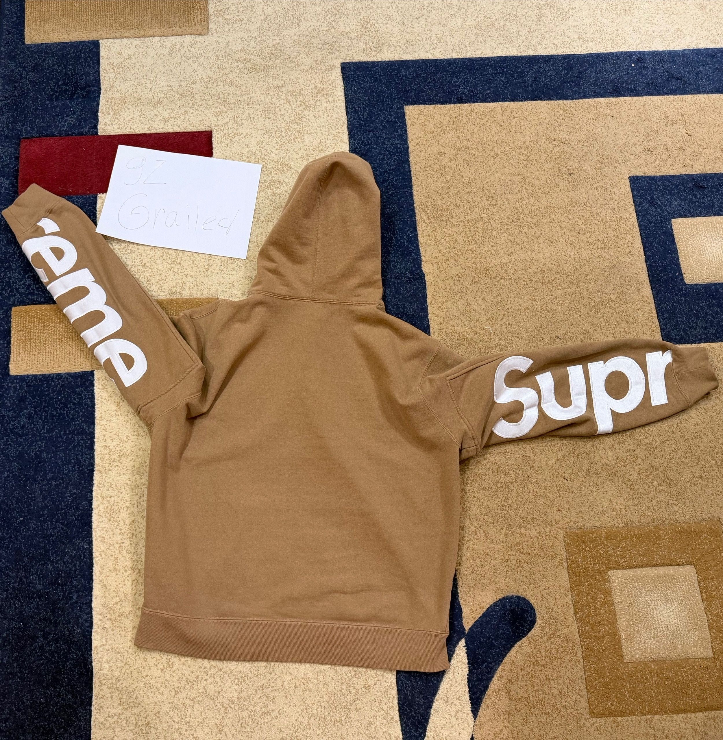 Supreme Supreme Cropped Panels Hooded Sweatshirt Size US M / EU 48-50 / 2 - 2 Thumbnail