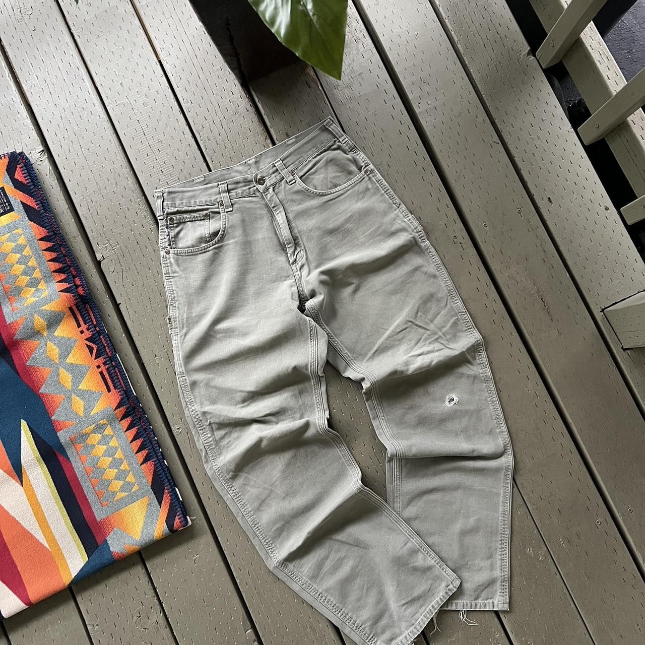 Carhartt × Vintage Vintage Carhartt Pants Green Olive Size US 32 / EU 48 - 4 Thumbnail
