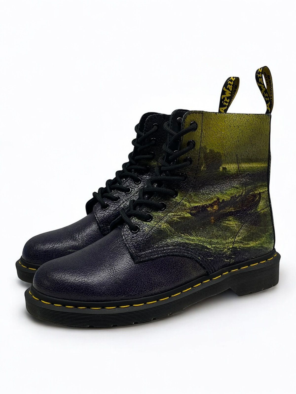 Dr. Martens 🔥 DR. MARTENS PASCAL BOOTS GOTHIC PUNK HEARTBUCKLE HEAT Size US 9 / EU 42 - 6 Thumbnail