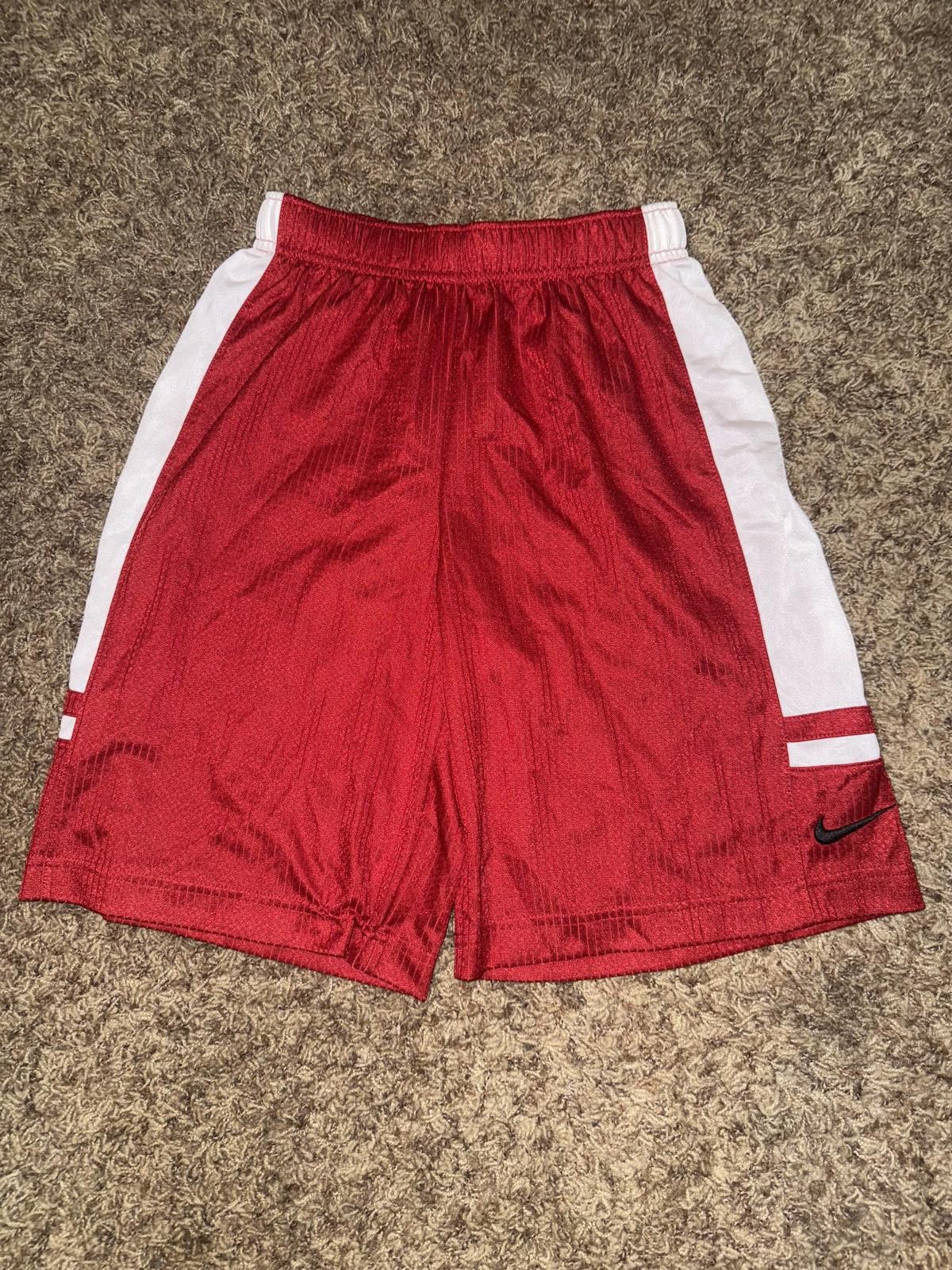 Nike Nike Big Kid's (Boy's) Basketball Training Workout Red Short Size US 26 / EU 42 - 1 Thumbnail