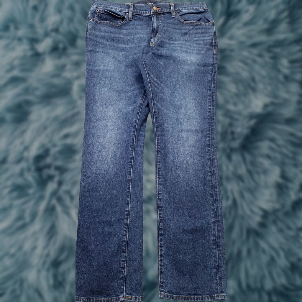 J.Crew J.CREW Jeans Mens 34 Denim 5-Pockets Slim Fit Straight Leg Blue Size 34 Mens Size US 34 / EU 50 - 1 Thumbnail