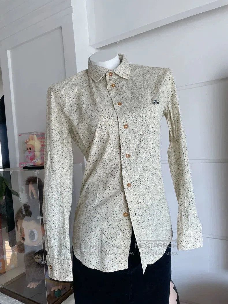 Vivienne Westwood Vivienne Westwood Floral Long Sleeve Shirt. Size US M / EU 48-50 / 2 - 2 Thumbnail