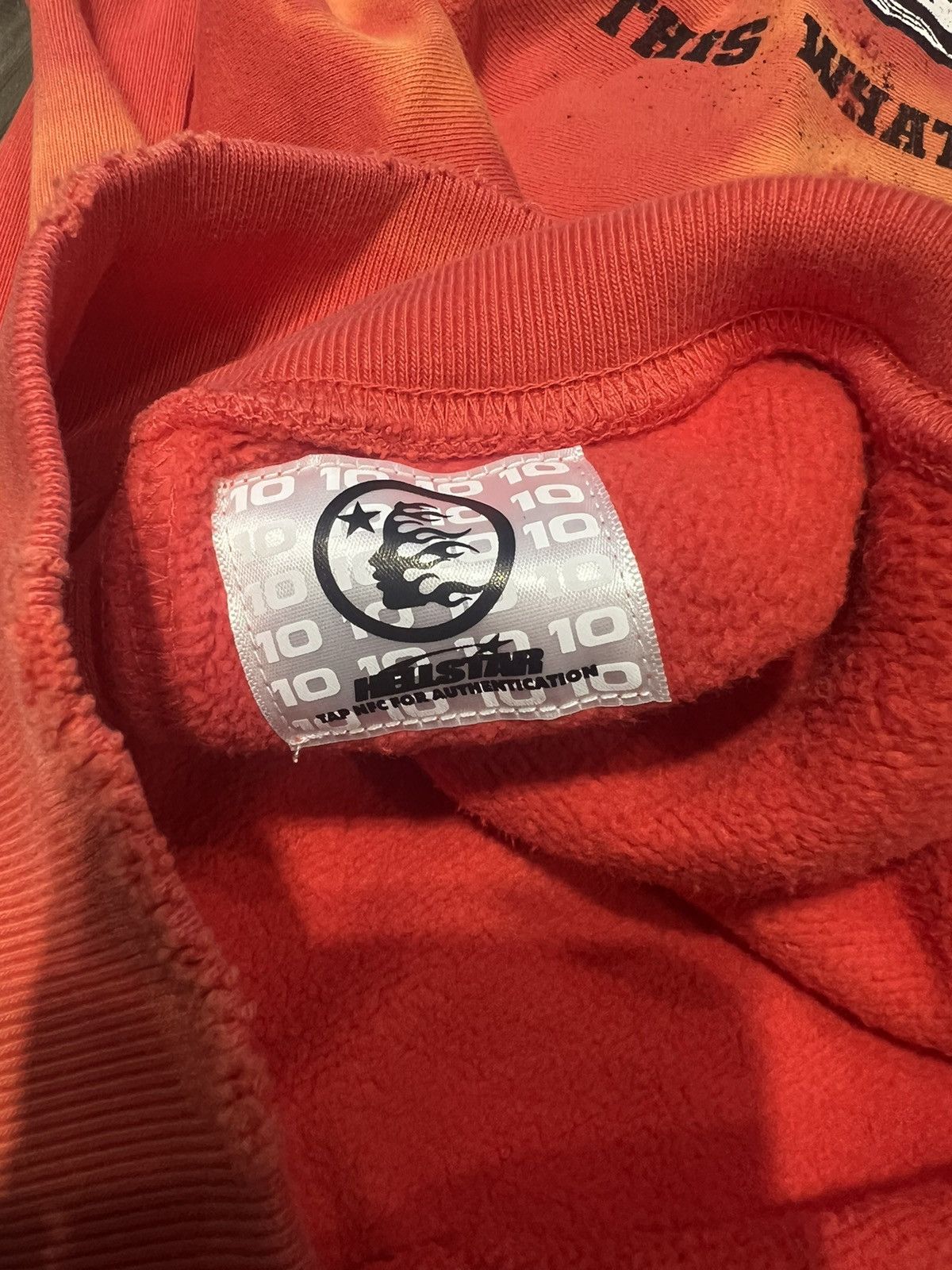 HELLSTAR HELLSTAR “RECORDS” HOODIE - SIZE SMALL - (RED TIE DYE) Size US M / EU 48-50 / 2 - 5 Thumbnail