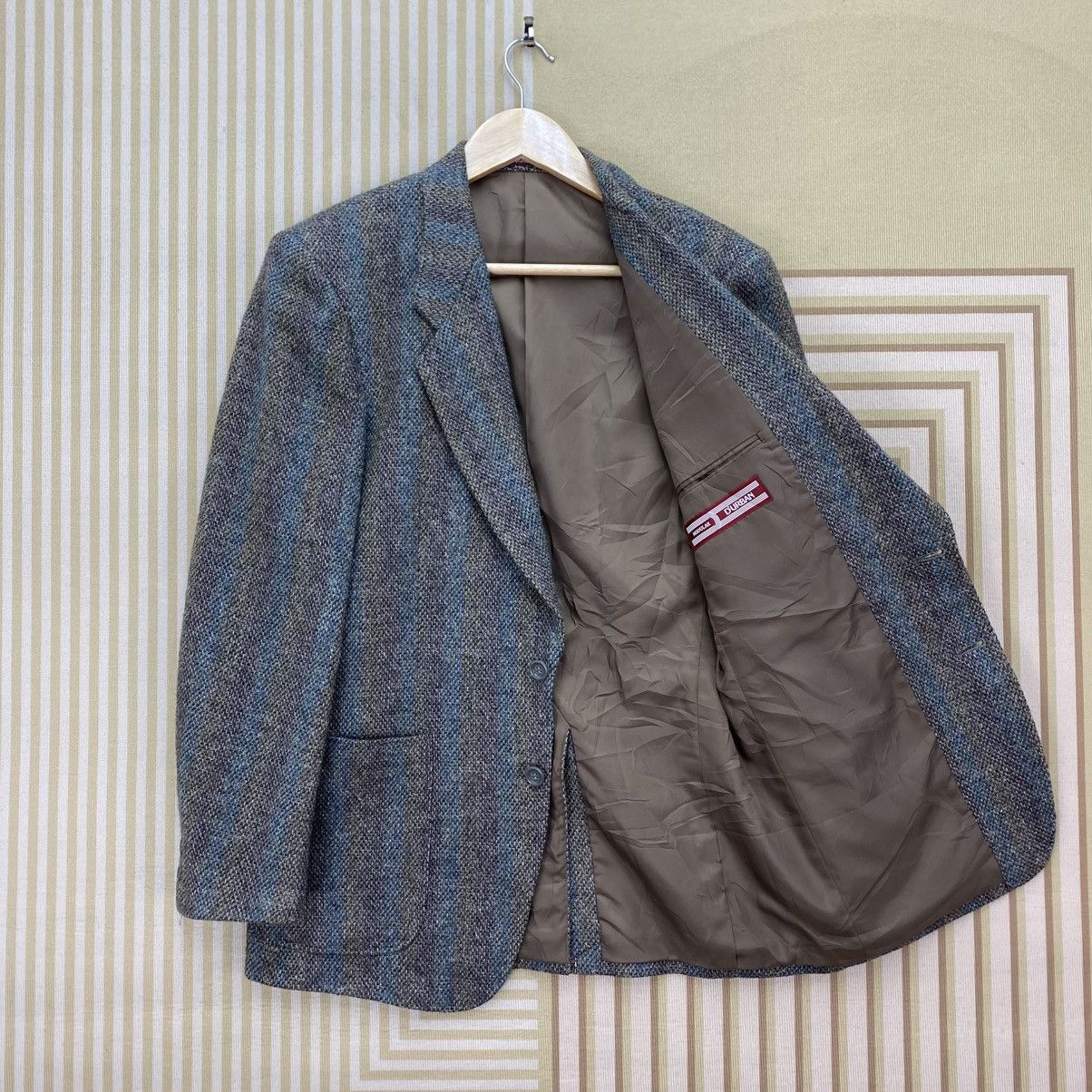 Japanese Brand 🫶Vintage Durban Wool Stripe Jacket Size US M / EU 48-50 / 2 - 3 Thumbnail