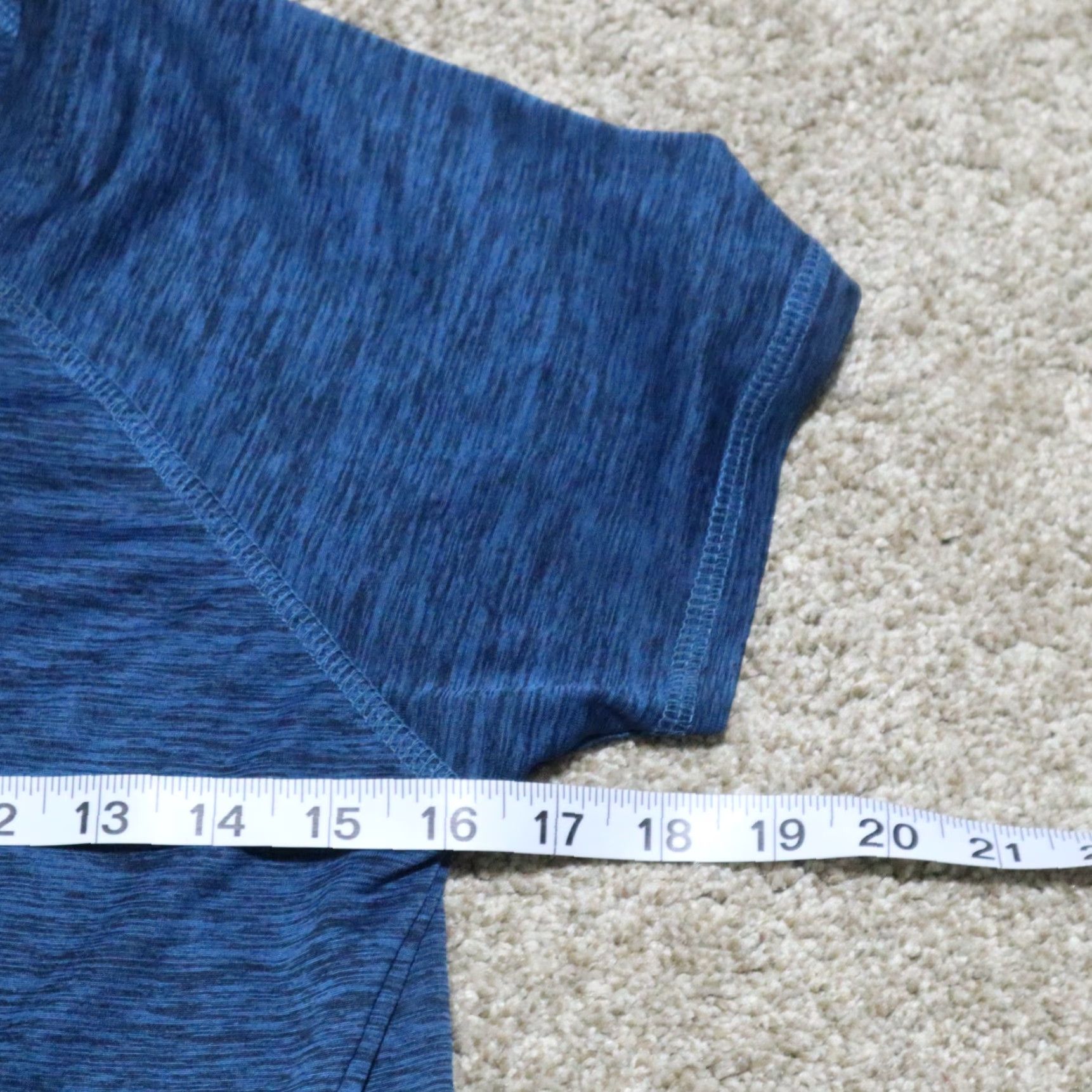 Vintage VINTAGE Legend Blue Breathable Sheer Cotton T-Shirt Women's Small Activewear Short Sleeve 90s Size S / US 4 / IT 40 - 4 Thumbnail