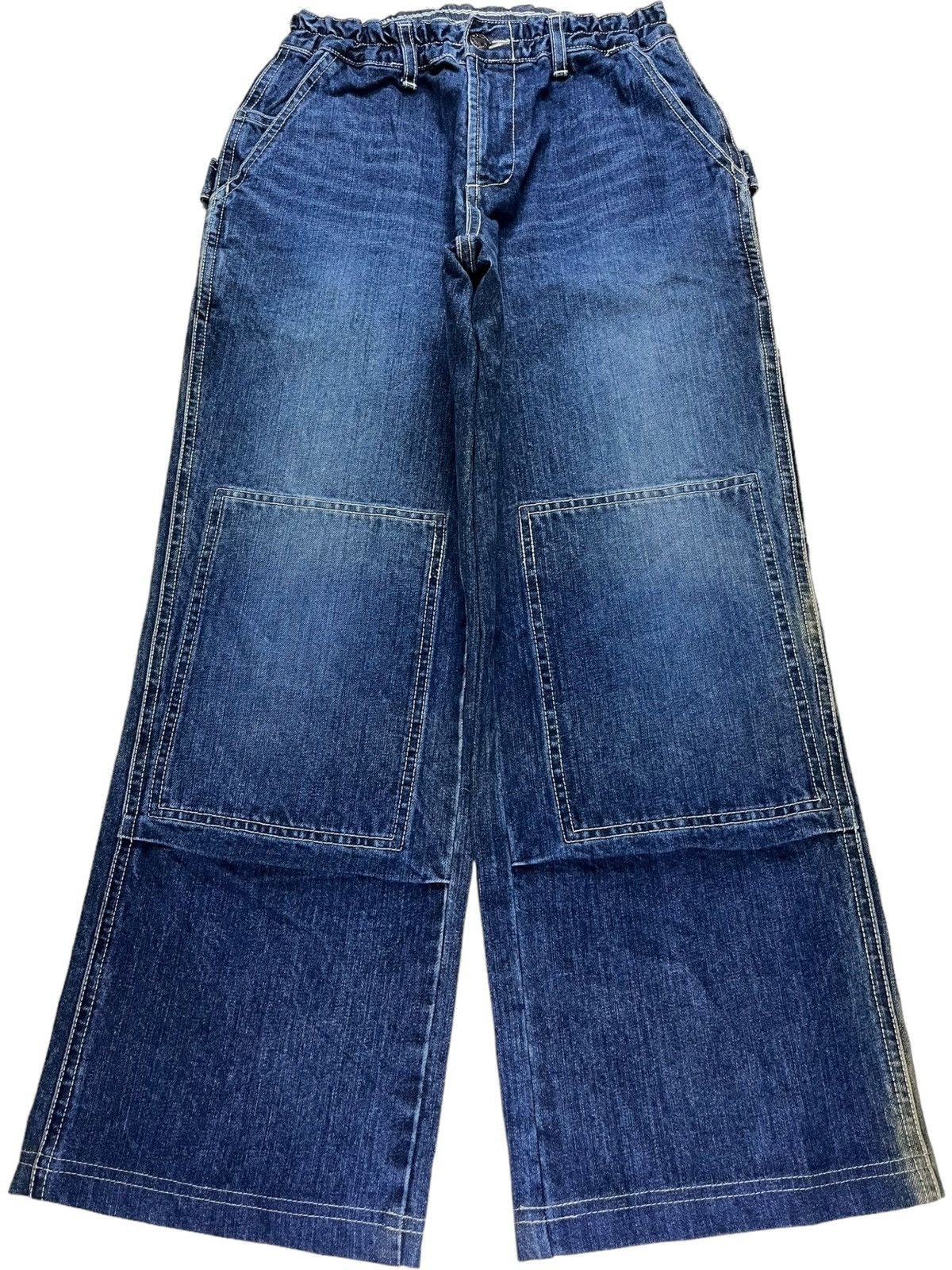 Japanese Brand Vintage Japanese Brand Carpenter Sweats Style Baggy Jeans Size 24" / US 00 / IT 34 - 1 Thumbnail