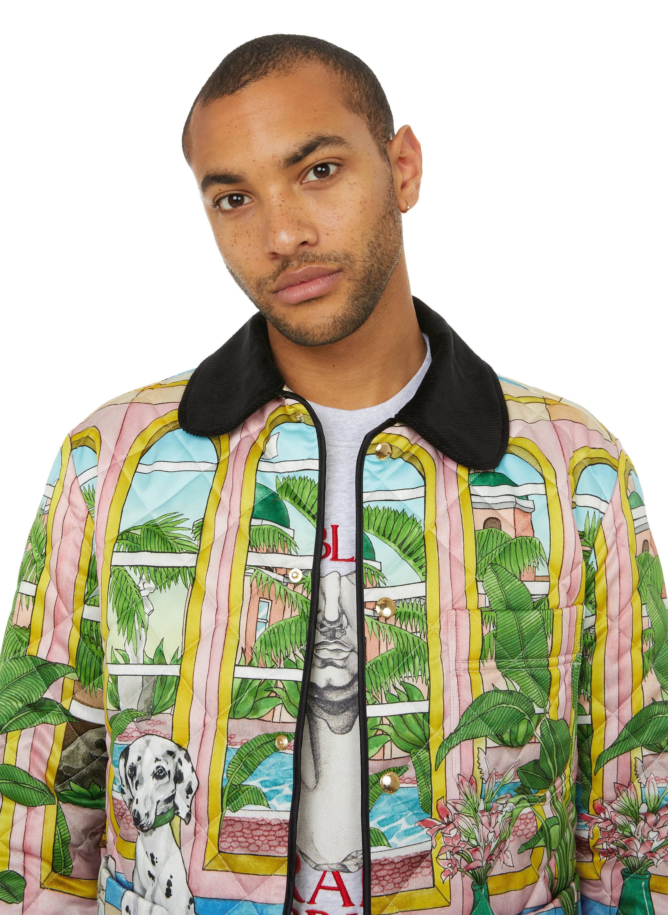 Casablanca o1mle0424 Unisex Dream House Hunting Jacket in Multicolor Size US XS / EU 42 / 0 - 9 Thumbnail