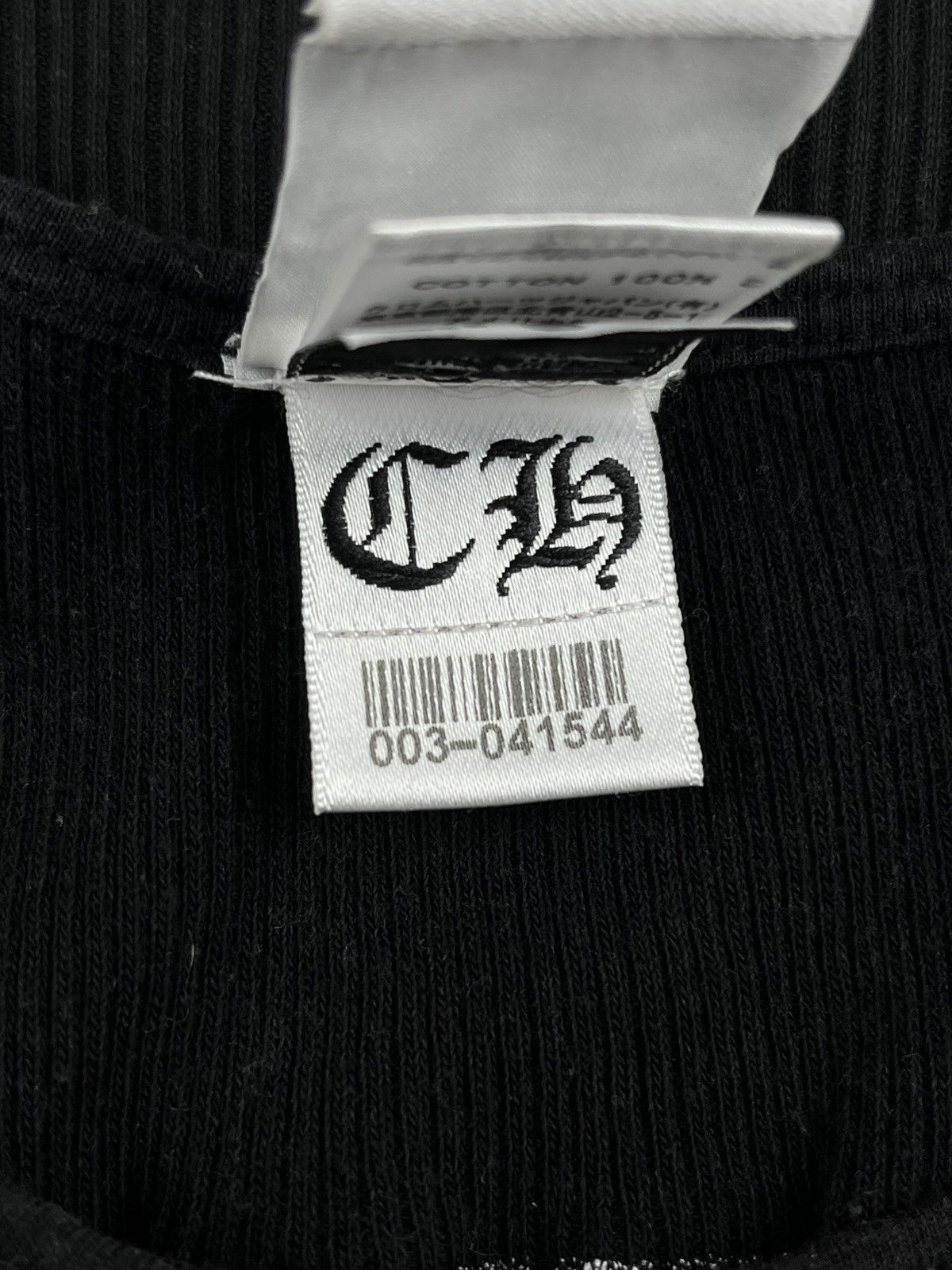 Chrome Hearts Chrome Hearts Vintage Fleur Scroll Logo Distressed Tank Top Size US S / EU 44-46 / 1 - 9 Thumbnail