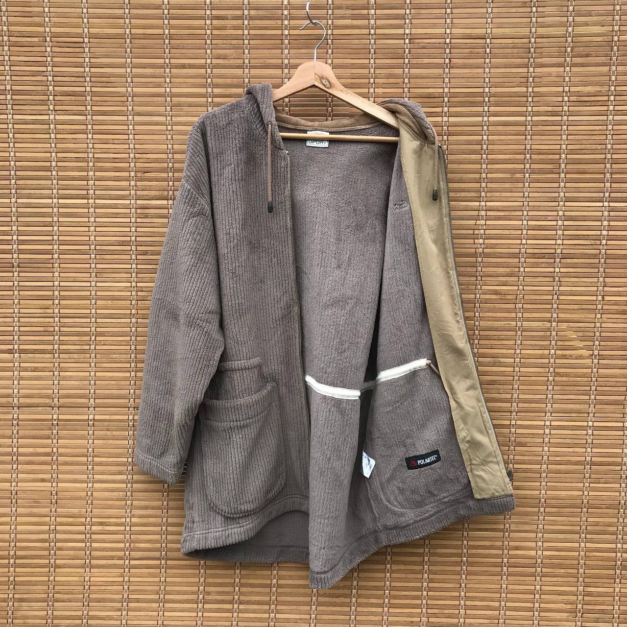 Lacoste × Vintage VINTAGE LACOSTE HOODIE X POLARTEX JUMPER BAGGY Size US XL / EU 56 / 4 - 16 Thumbnail