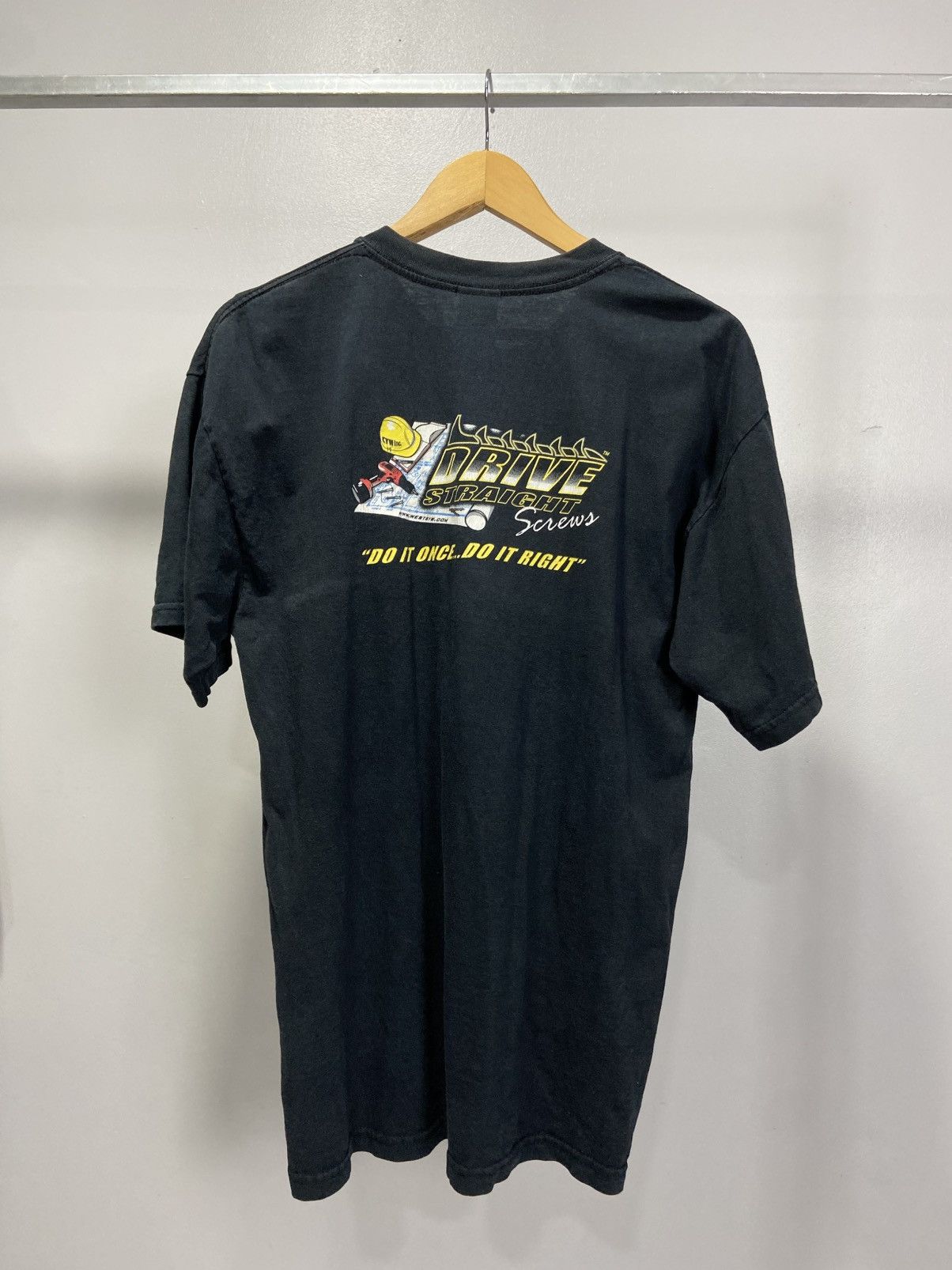 Gildan × Vintage Vintage Drive Straight T shirt Size US M / EU 48-50 / 2 - 1 Thumbnail