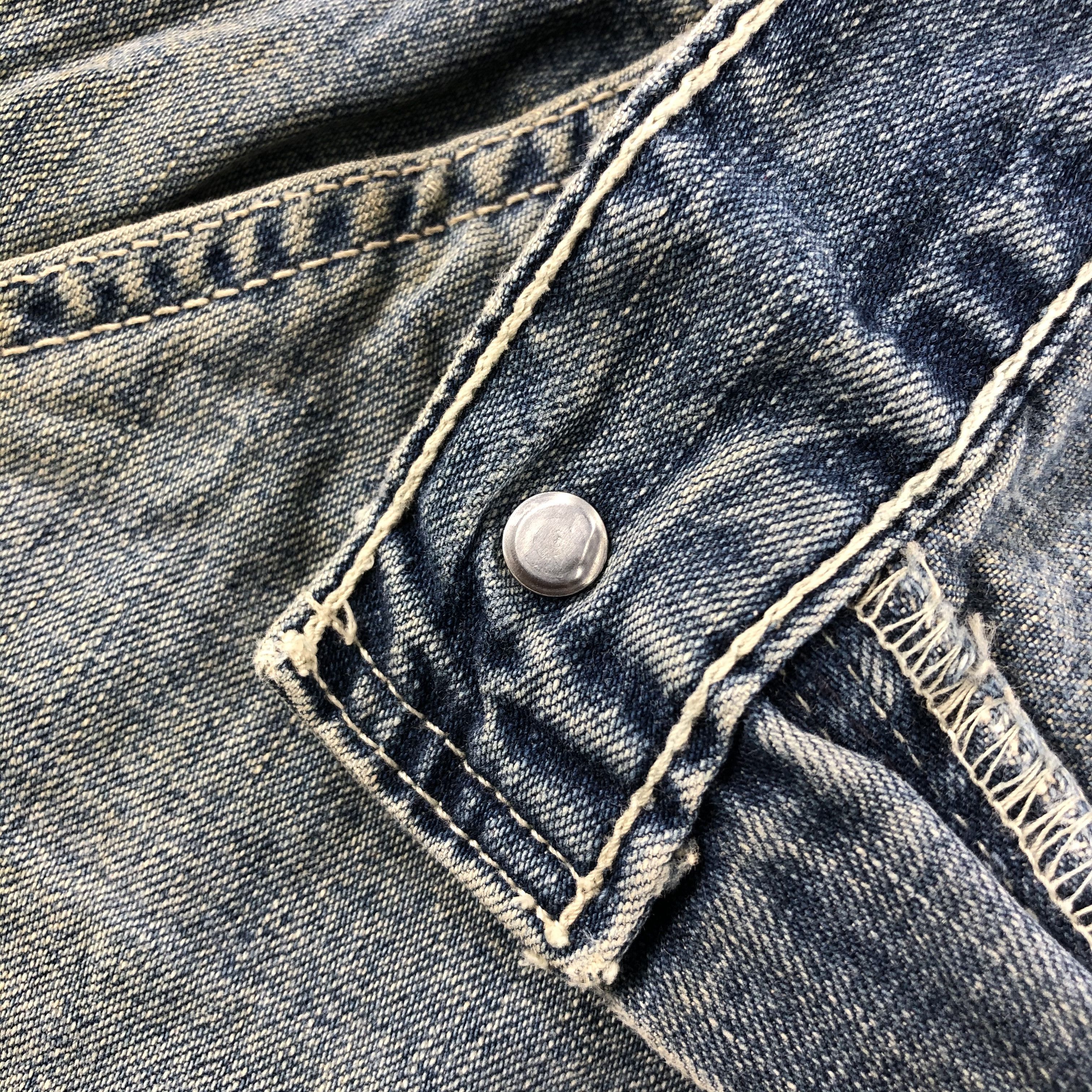 Levi's Vintage 90s Light Wash Levis Carpenter Jeans-J1236 Size US 37 - 9 Thumbnail