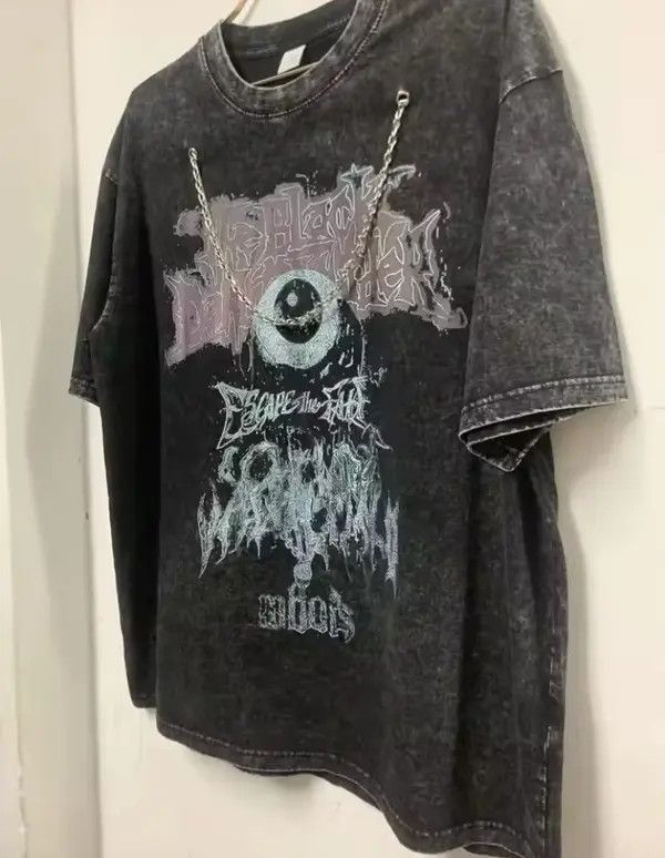 Other The Evil Eye Ball Tshirt Scary Retro Graphic Tees Tops Size US M / EU 48-50 / 2 - 5 Thumbnail