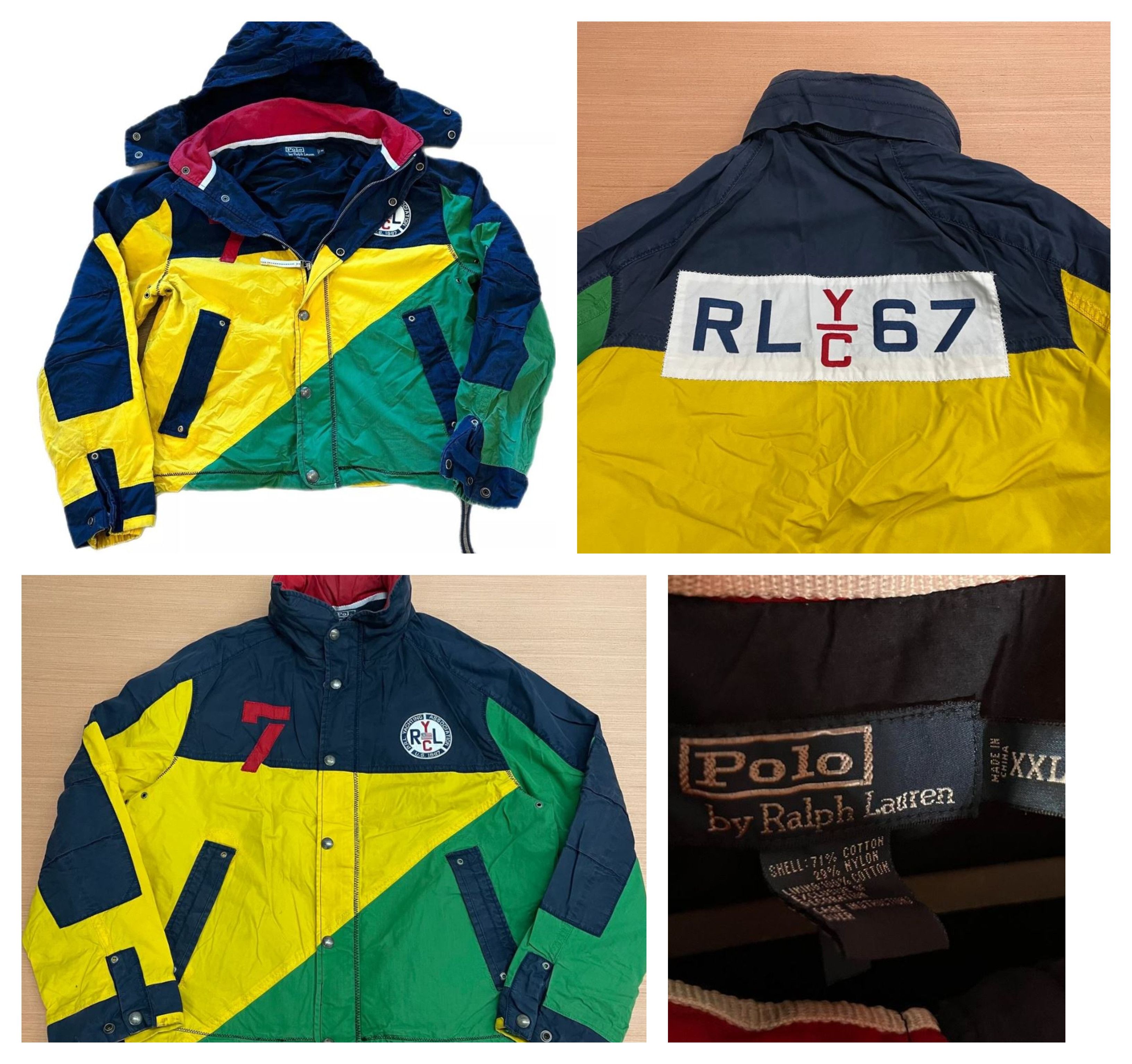 Polo Ralph Lauren Vintage Polo Ralph Lauren RLYC Yacht Sailing Jacket XXL Size US XXL / EU 58 / 5 - 1 Preview