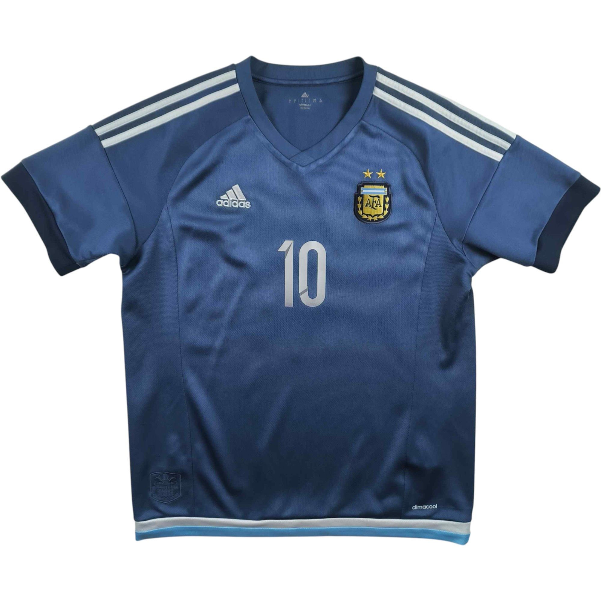 Adidas Argentina 2015-17 Adidas away Messi football jersey size L Size US L / EU 52-54 / 3 - 2 Thumbnail