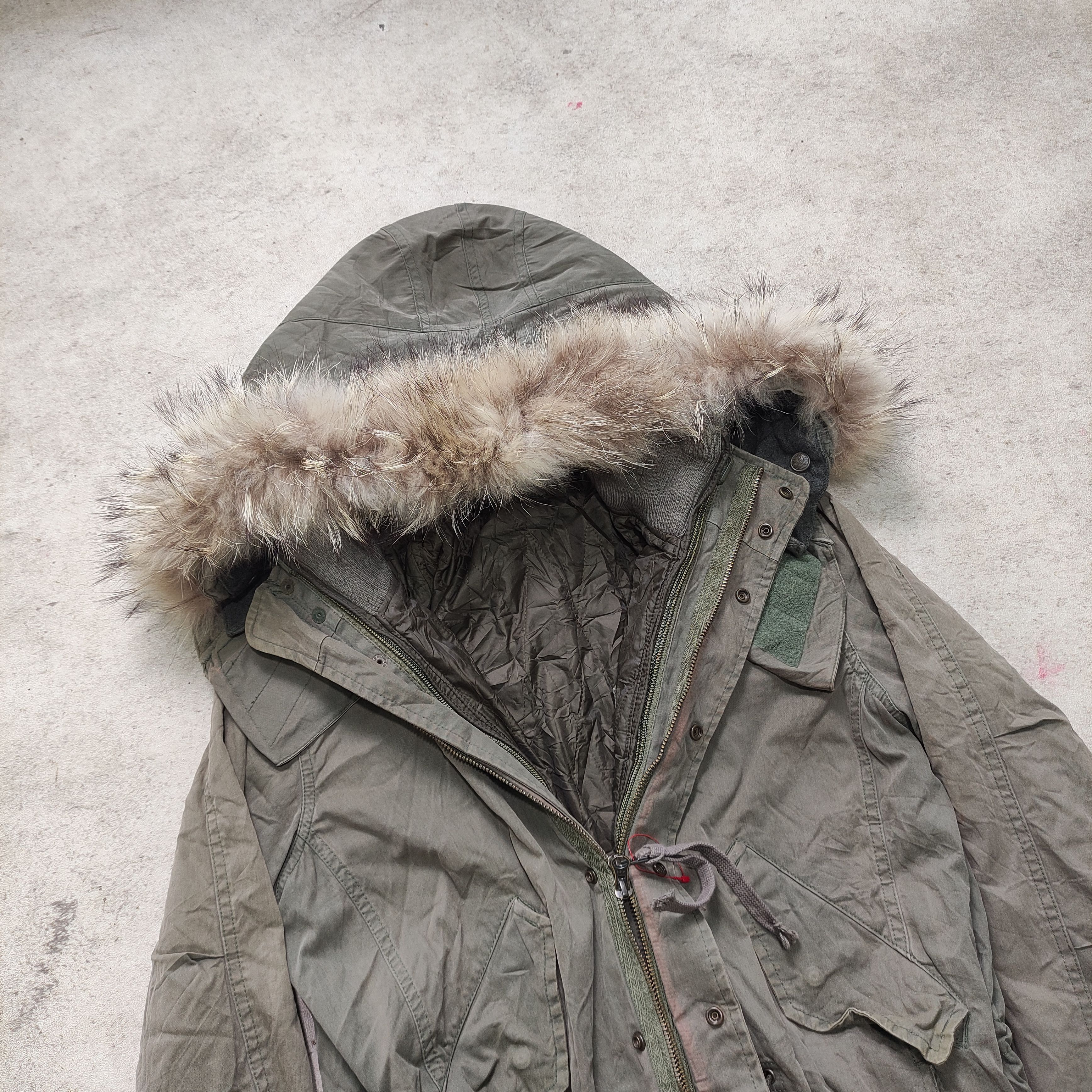 Le Grande Bleu (L.G.B.) Nano Universe Fishtail “Wizard” Fur Parka style G.O.A Size US M / EU 48-50 / 2 - 9 Thumbnail