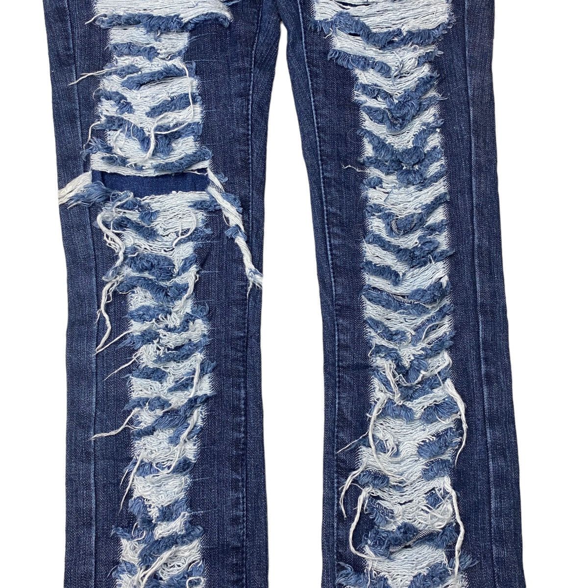 Hysteric Glamour × If Six Was Nine × Japanese Brand 2000's Ghost of Harlem Distressed Slim Jeans Size US 28 / EU 44 - 3 Thumbnail