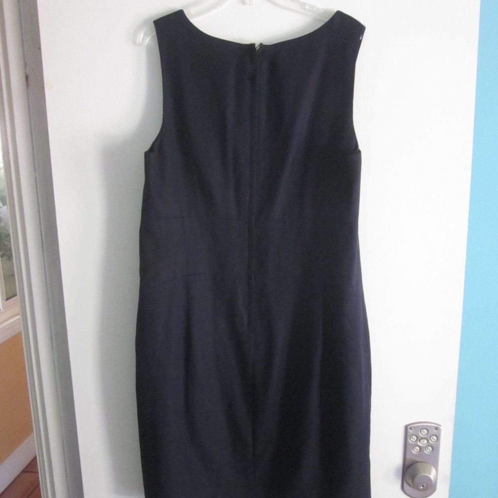 Other J Crew Work Dress Navy Blue Lined Size 10 Size M / US 6-8 / IT 42-44 - 7 Thumbnail