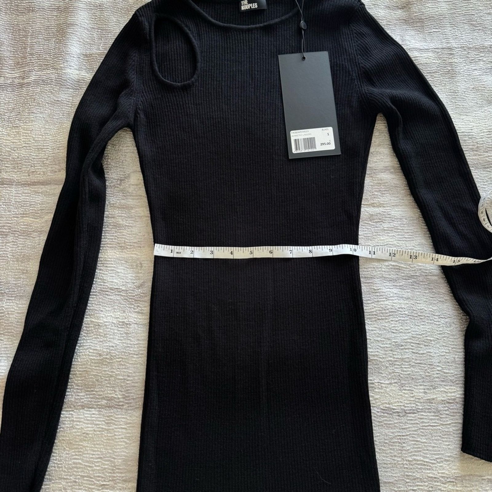 The Kooples New! The Kooples Black Wool Long Sleeve Dress, Size 1 Size S / US 4 / IT 40 - 13 Thumbnail