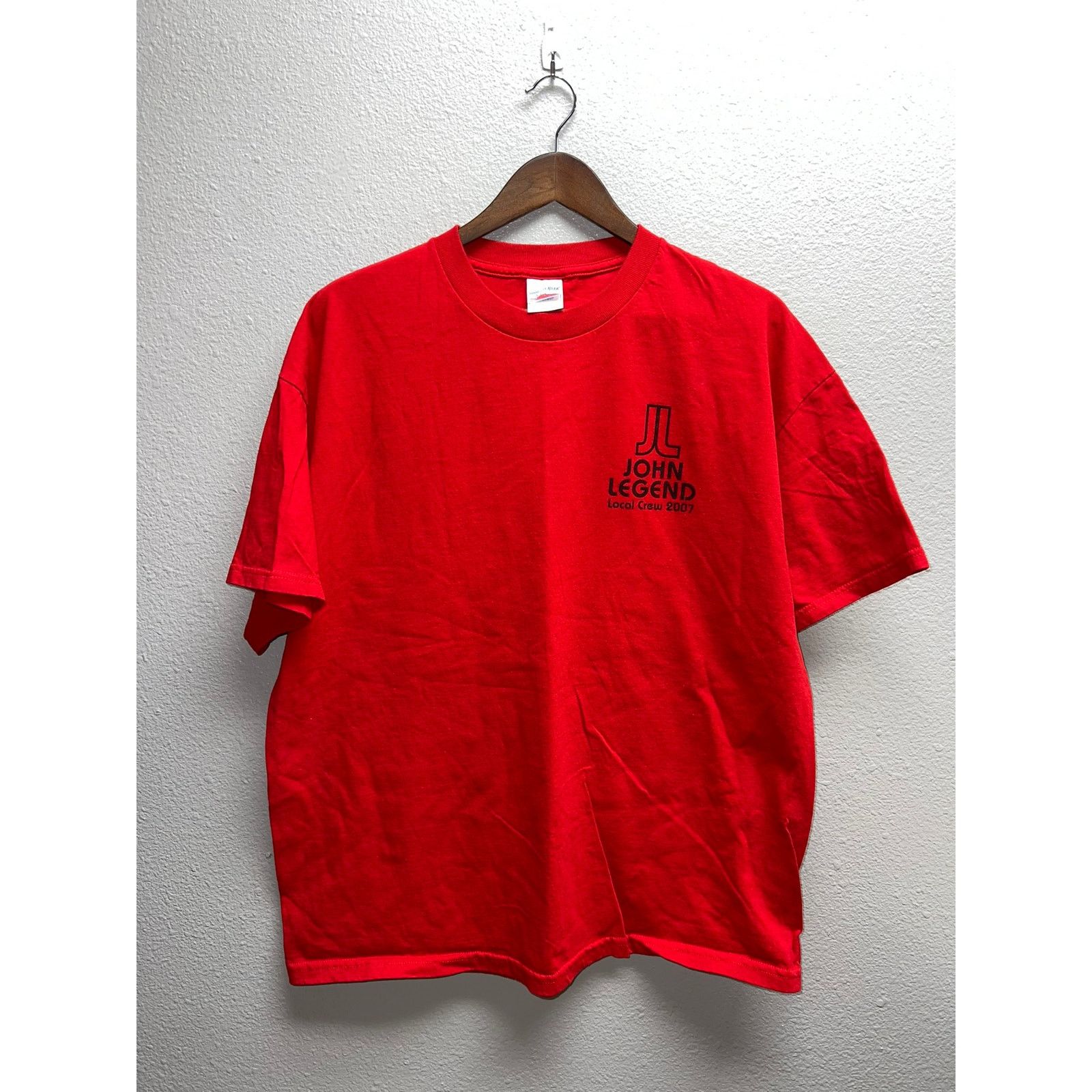 Fruit Of The Loom Vintage John Legend Shirt Local Crew Tee R&B Once Again Tour Size US XL / EU 56 / 4 - 1 Thumbnail