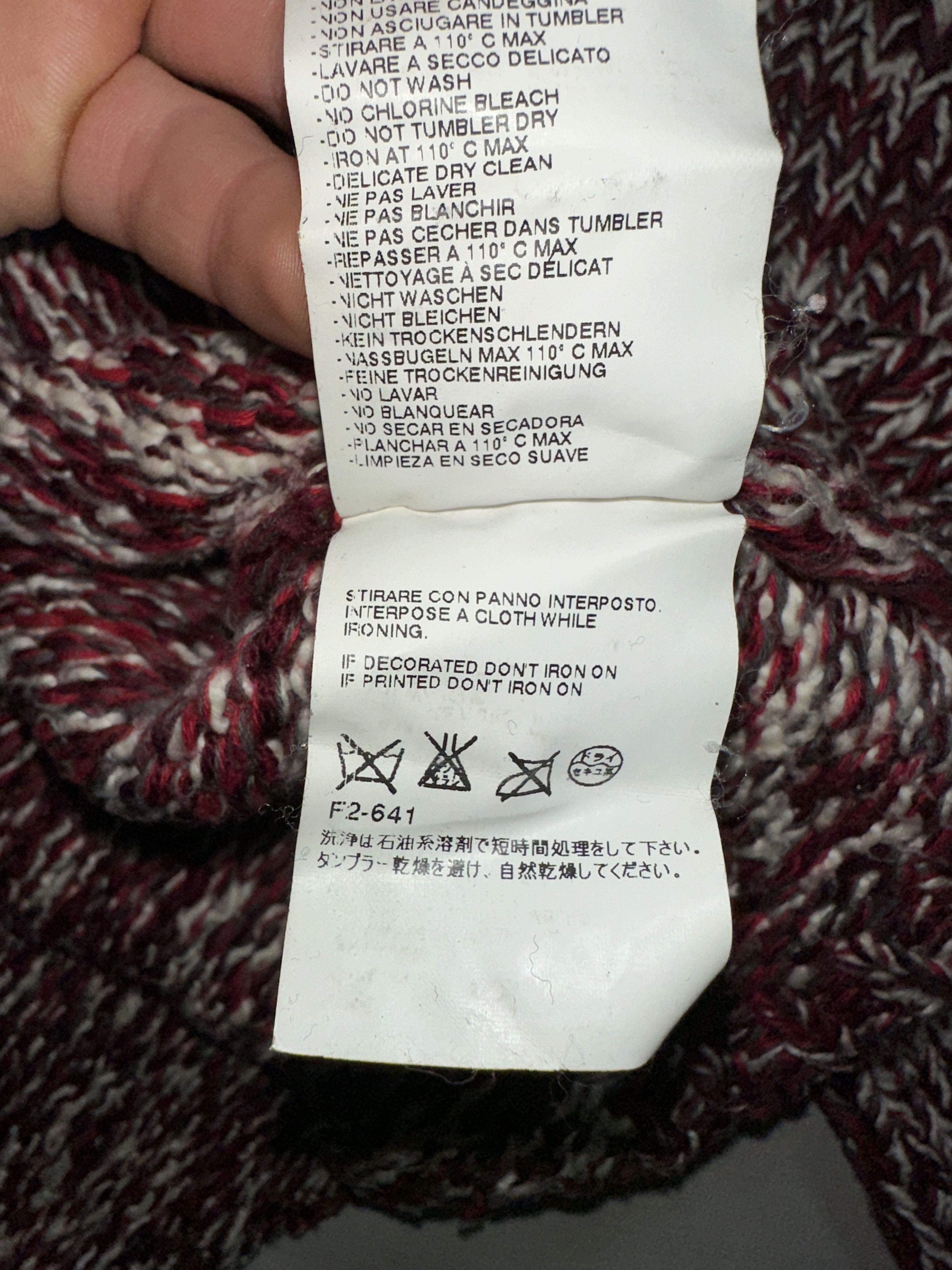 Maison Margiela Maison Margiela 14 Chunky Cotton Wool Knit Oversize Size L Size US L / EU 52-54 / 3 - 7 Thumbnail