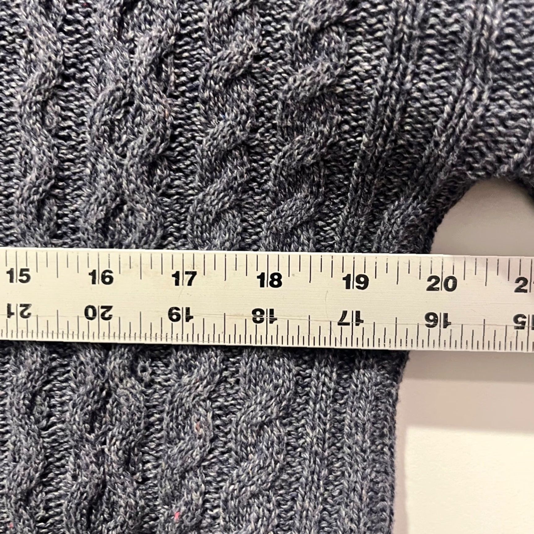 Gramicci Gramicci Gray Cable Knit Hemp Organic Cotton Blend Crewneck Sweater Mens S Size US S / EU 44-46 / 1 - 5 Thumbnail
