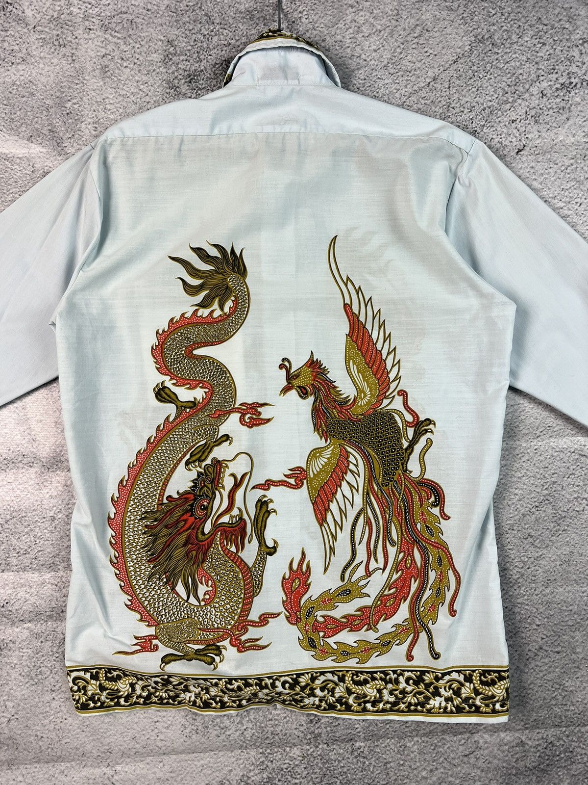 Vintage Vintage Avant Garde long sleeve shirt dragon Size US M / EU 48-50 / 2 - 8 Thumbnail