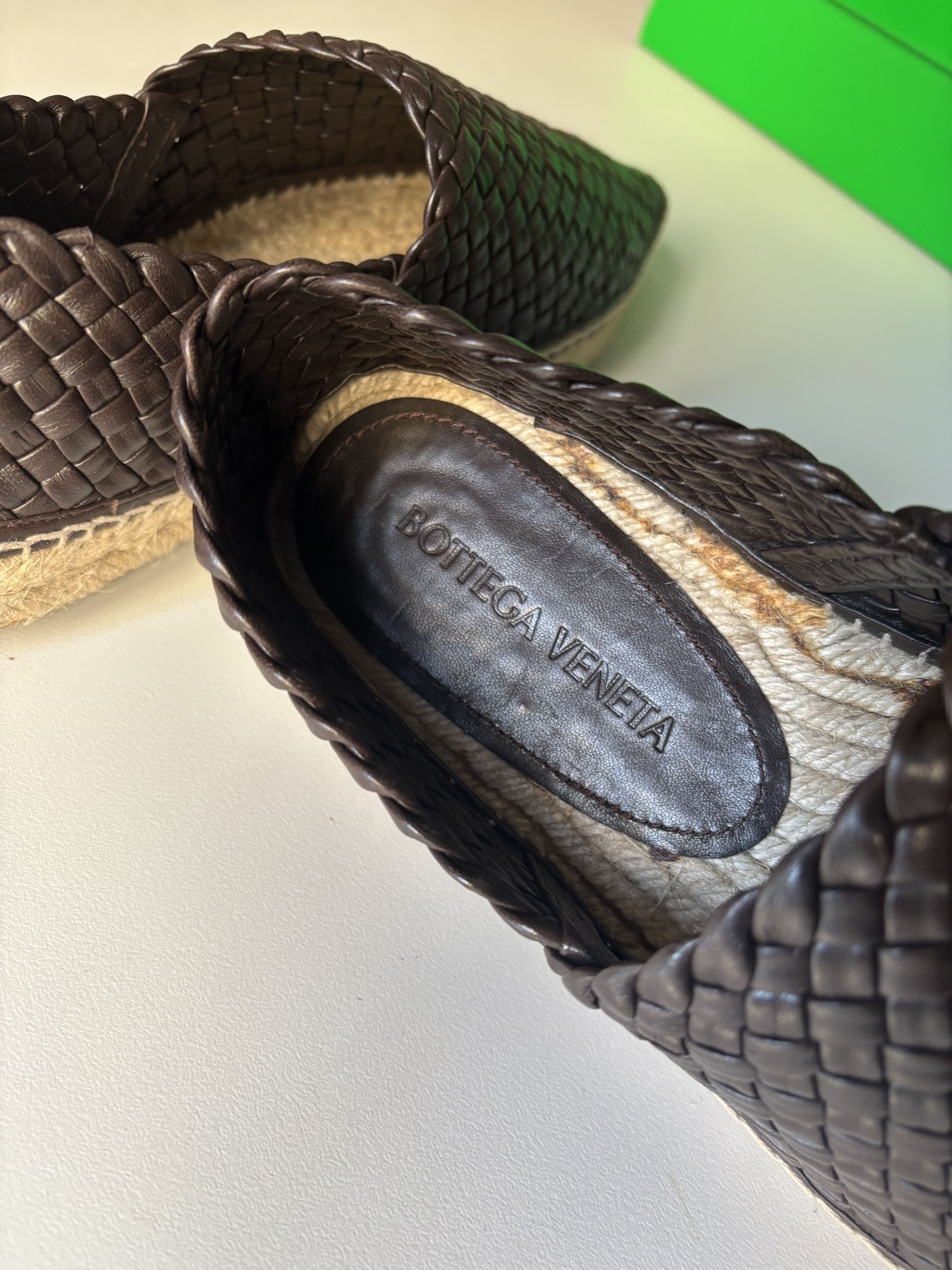 Leather Espadrilles