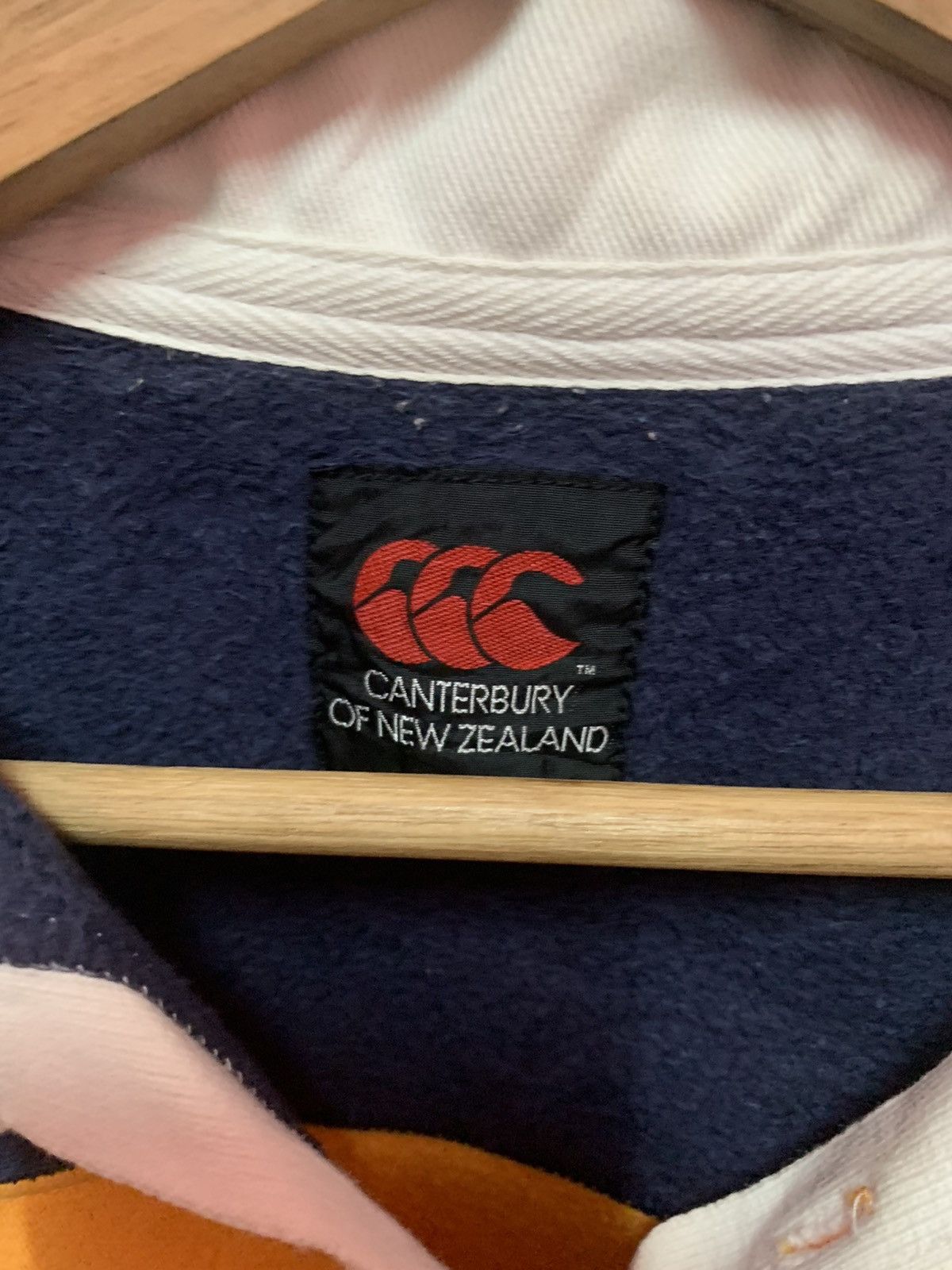 Canterbury of New Zealand × Sports Specialties RARE!! Polo Shirt Rugby CANTERBURY Size US L / EU 52-54 / 3 - 3 Thumbnail