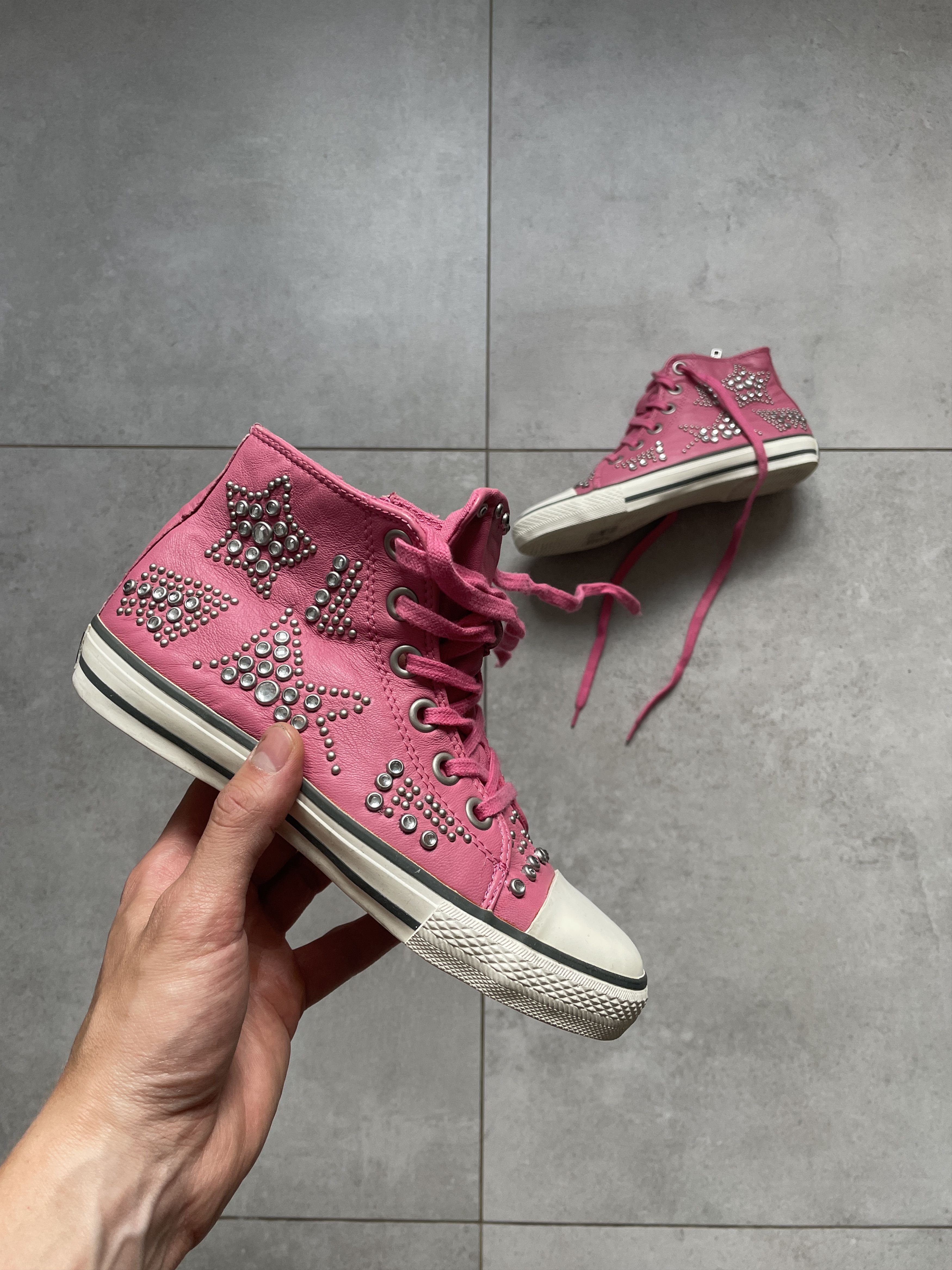ASH Ash leather sneakers high top | Grailed
