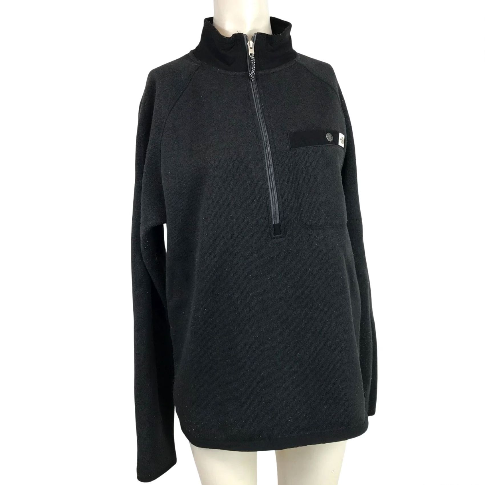 The North Face THE NORTH FACE Mens SMALL Gray Quarter Zip Sweater Jacket Size US S / EU 44-46 / 1 - 2 Thumbnail