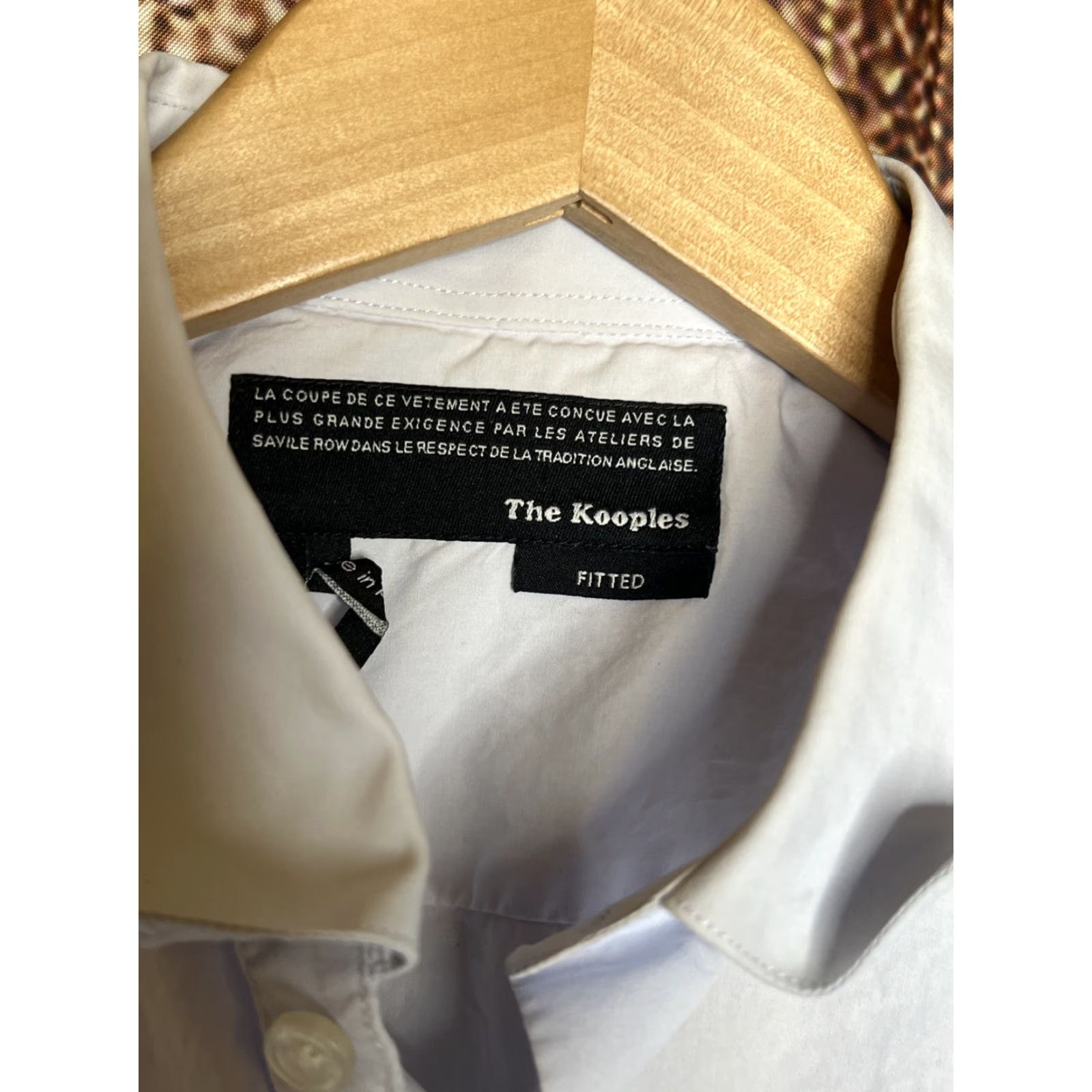The Kooples The Kooples Button-Up Shirt Mens Blue Long Sleeve M Medium Cotton Size US M / EU 48-50 / 2 - 2 Thumbnail