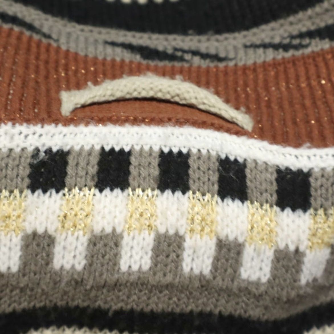 Vintage VTG Arielle Cosby 3D Striped Sweater Women's L Shirt Size L / US 10 / IT 46 - 5 Thumbnail