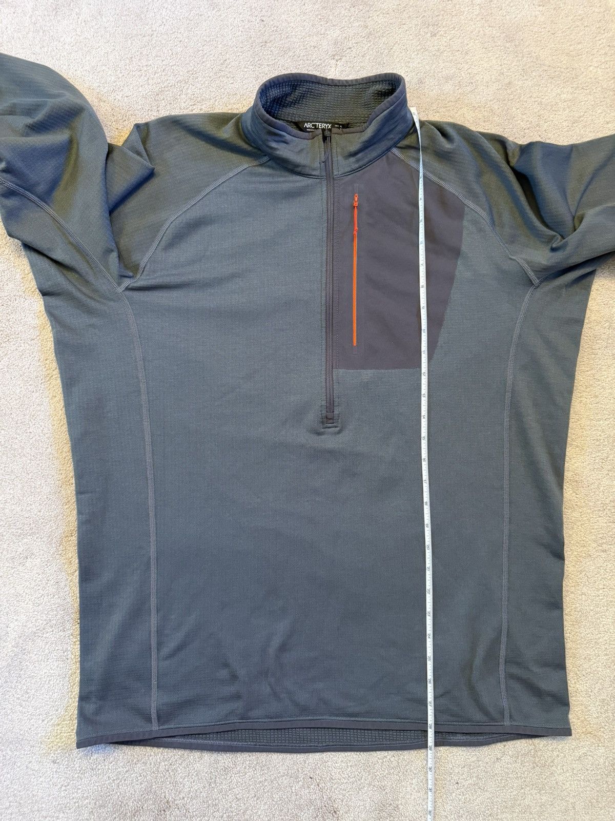 Arc'teryx Arc’teryx Quarter Zip Polartec Waffle Knit Technical Fleece Size US XL / EU 56 / 4 - 5 Thumbnail