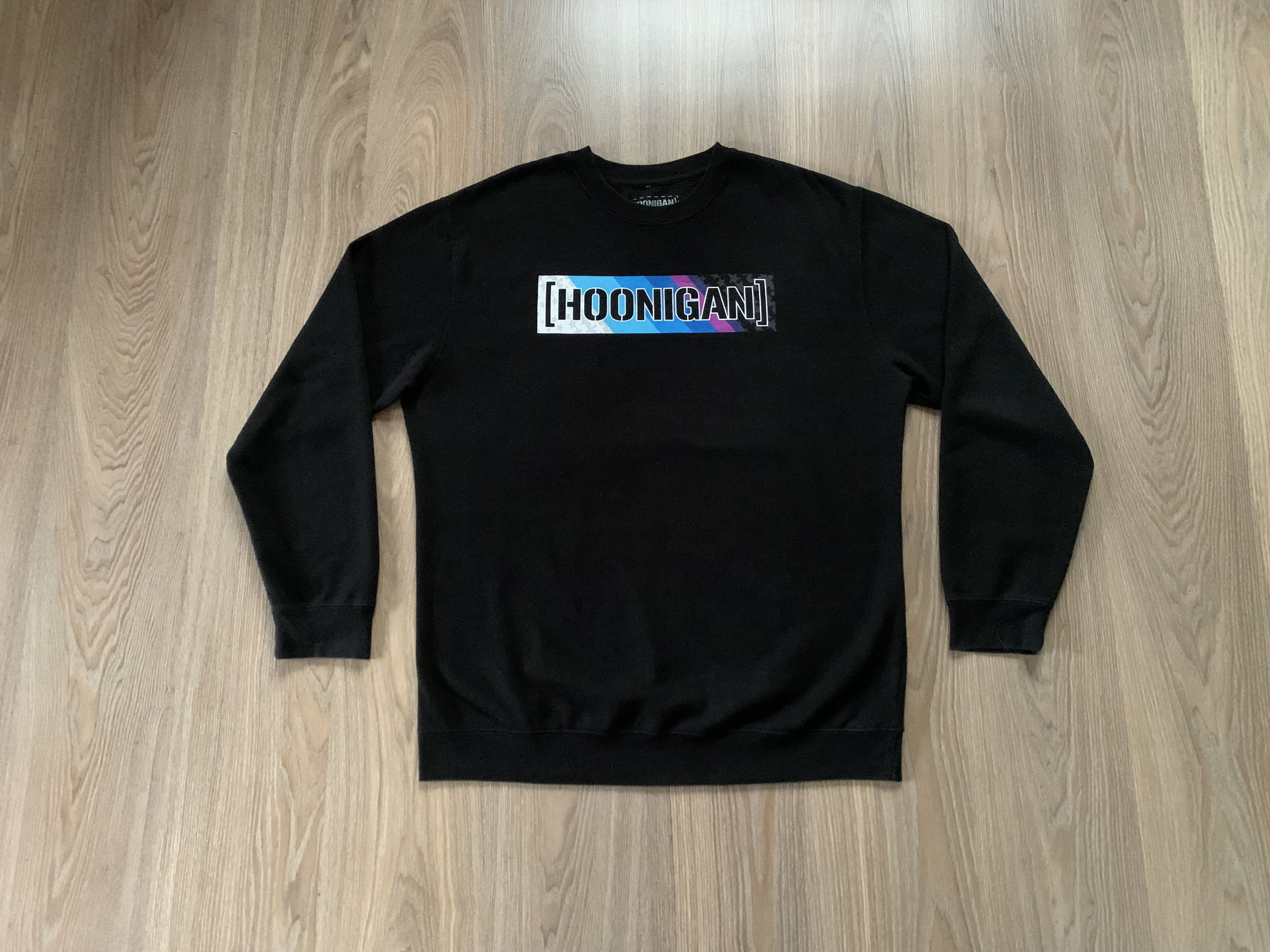 Independent Trading Co. Hoonigan Black Centr Logo Long Sleeve Size US XXL / EU 58 / 5 - 1 Thumbnail