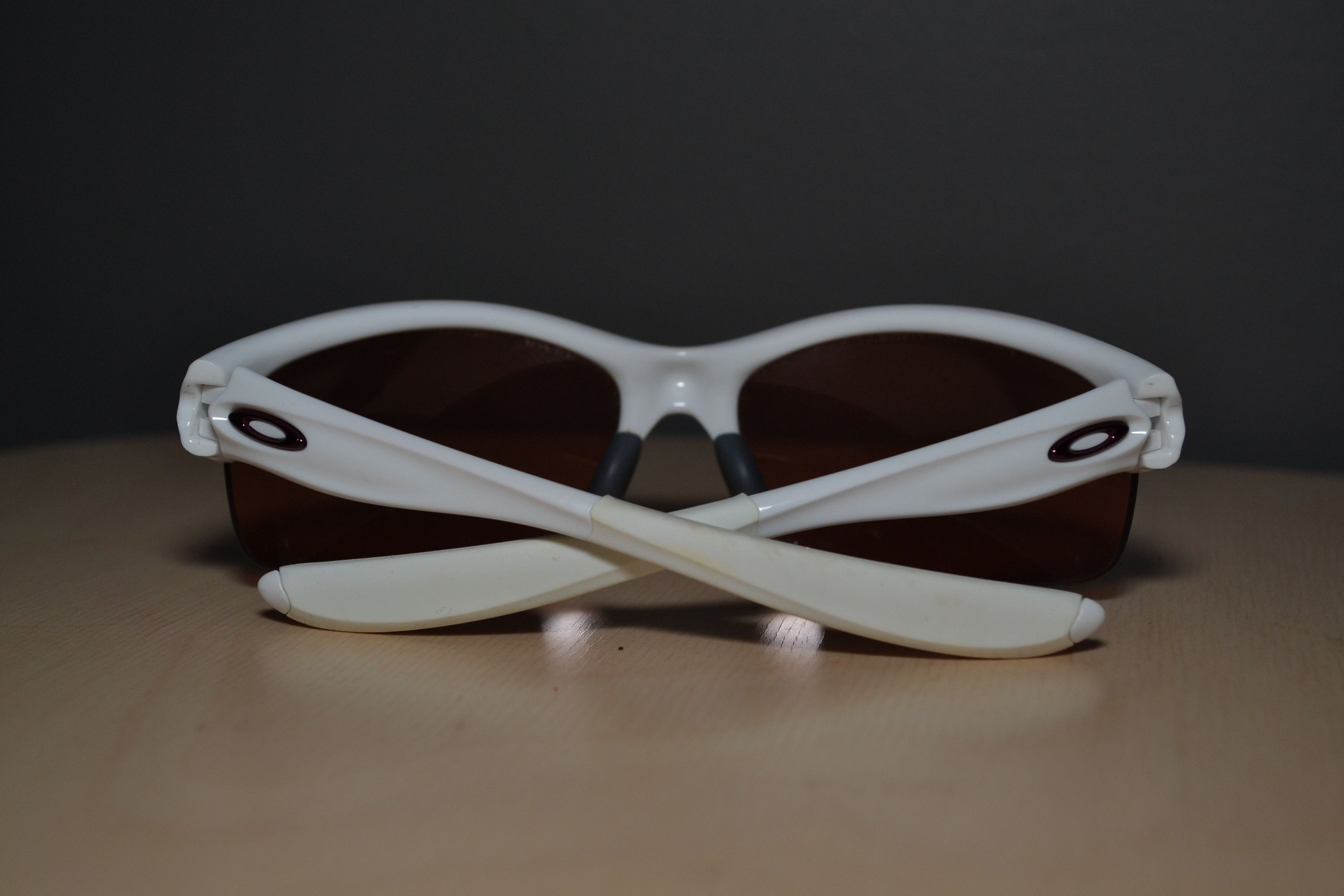 Oakley Oakley Commit 1 White Vintage Glasses Size ONE SIZE - 10 Thumbnail