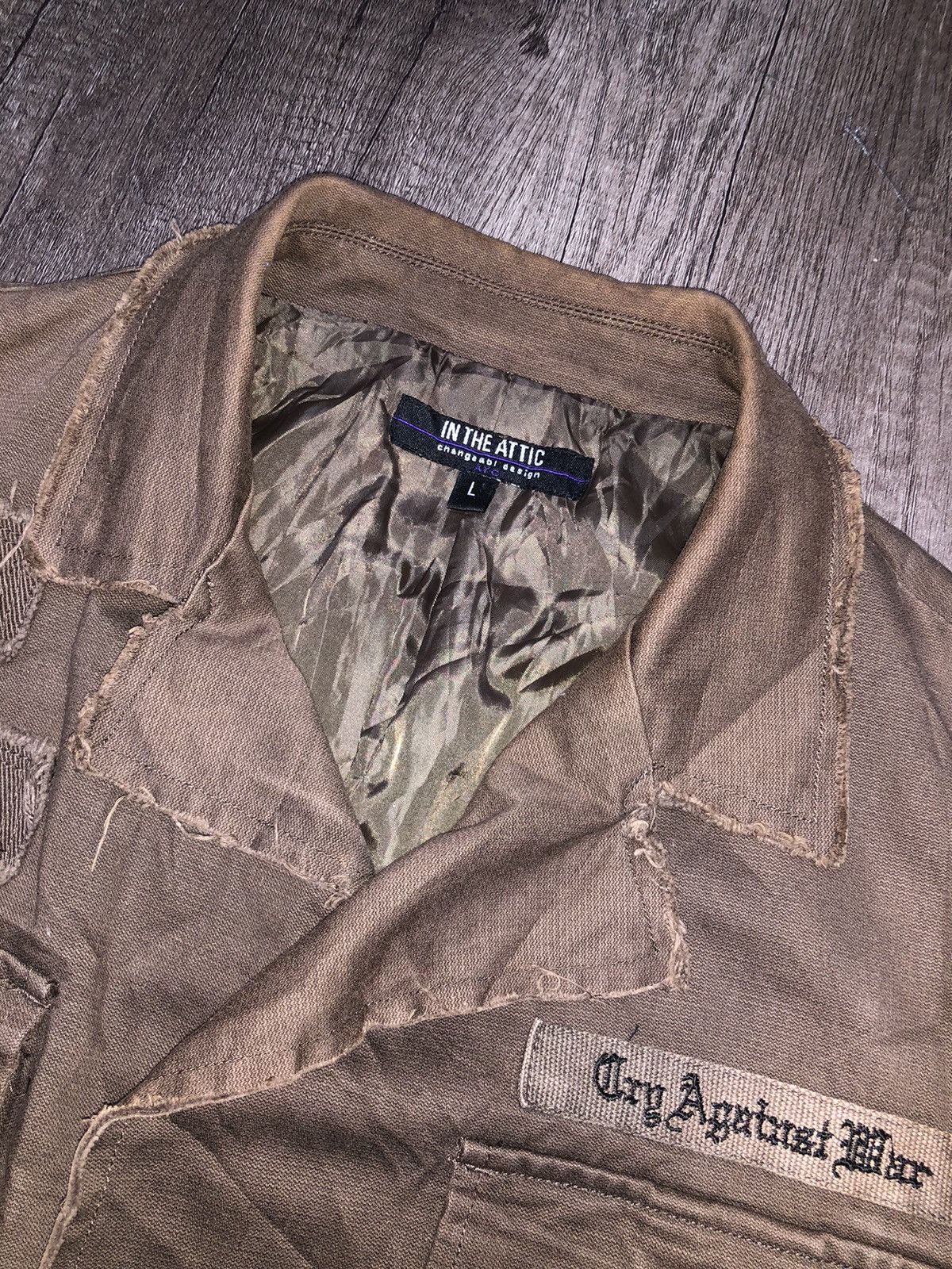 In The Attic × Vintage In The Attic Punk Jacket Japanese Brand Size 40L - 6 Thumbnail