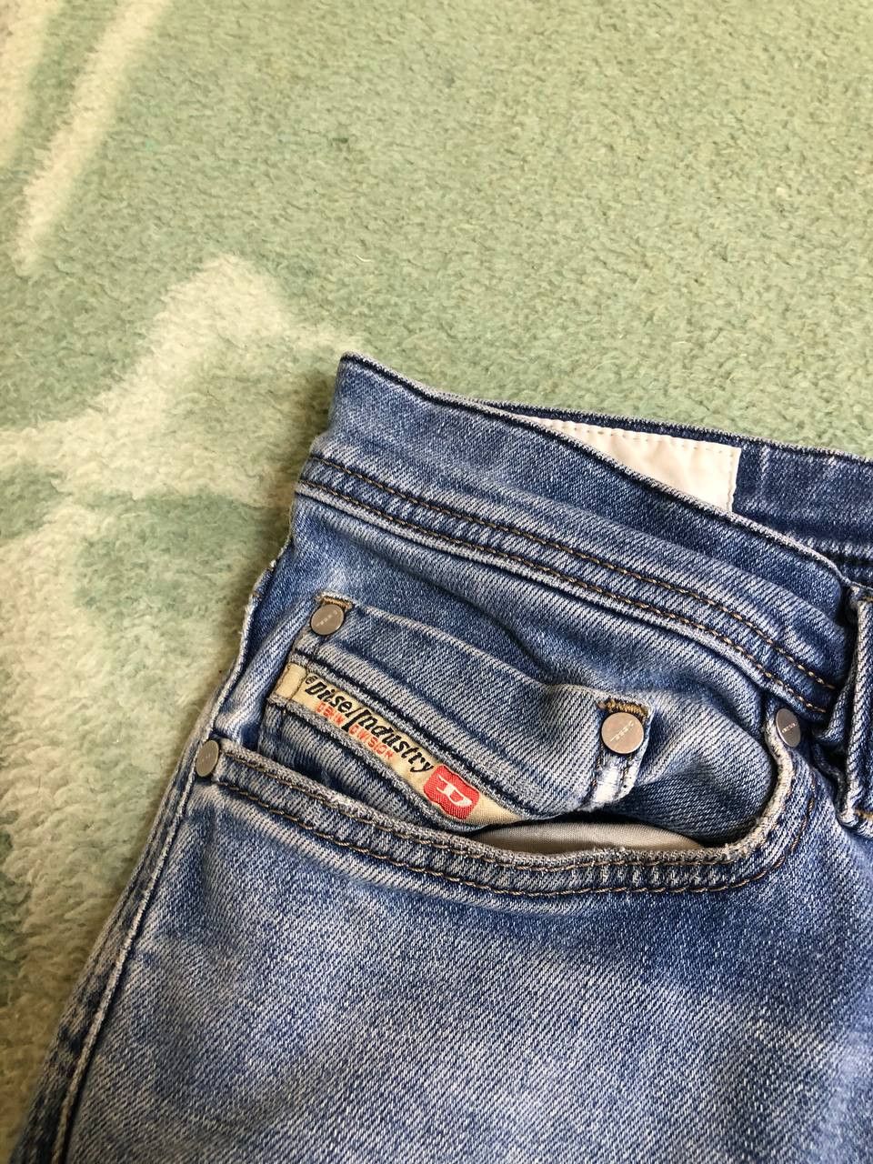 Diesel Diesel Jeans Slim Fit Stretch Denim Button Fly Tepphar Size US 32 / EU 48 - 18 Thumbnail
