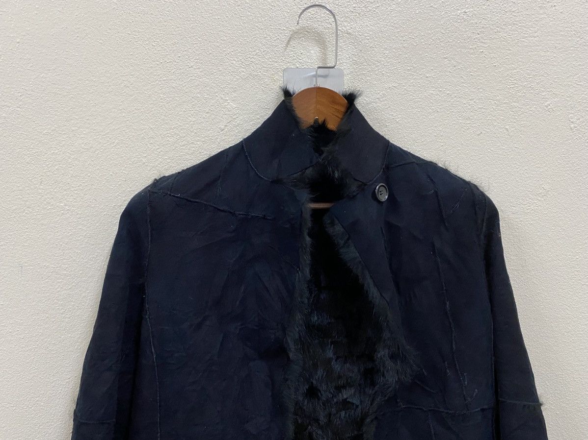 Bajra Vtg 80s Bajra Leather Jacket Fur Black Size US M / EU 48-50 / 2 - 5 Thumbnail