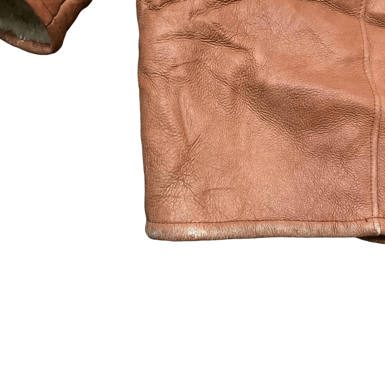 Leather Vintage Hugo Bugati Milano Shearling Leather Jacket Size US M / EU 48-50 / 2 - 16 Thumbnail