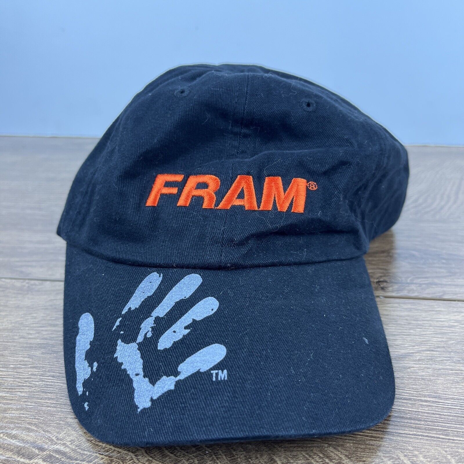 Other FRAM Hat FRAM Baseball Black Hat Adjustable Adult Size Hat B Size ONE SIZE - 2 Thumbnail