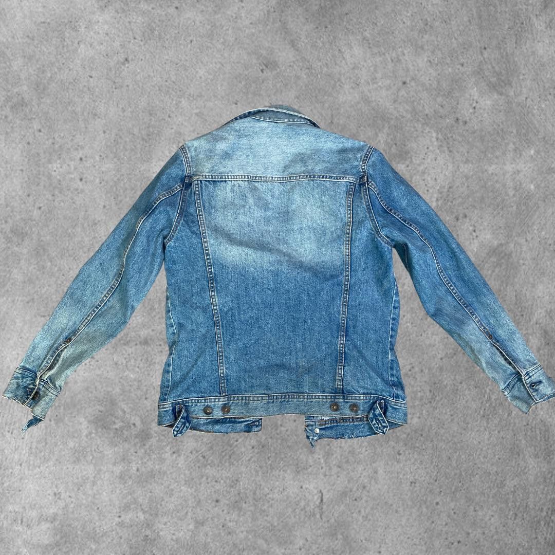Designer Vintage Denim Jacket Size M / US 6-8 / IT 42-44 - 2 Thumbnail