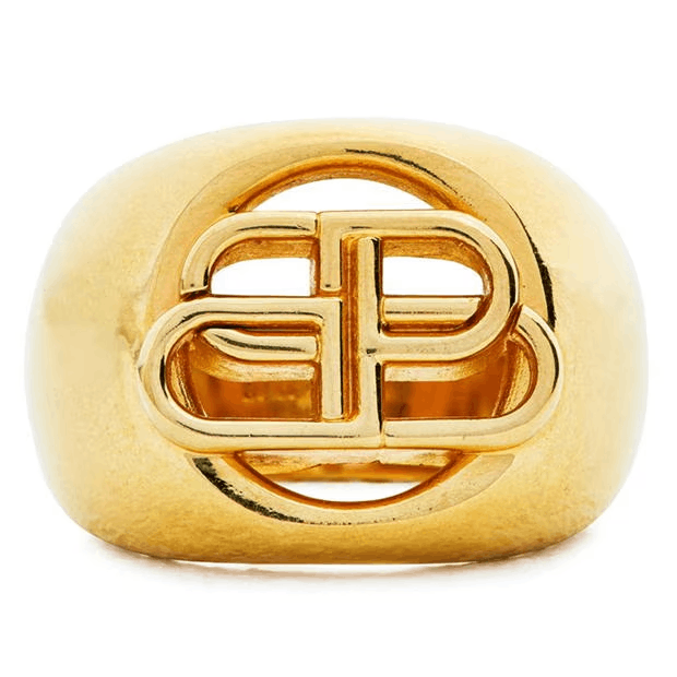 Balenciaga Bb Signet Ring 52 Size ONE SIZE - 1 Thumbnail