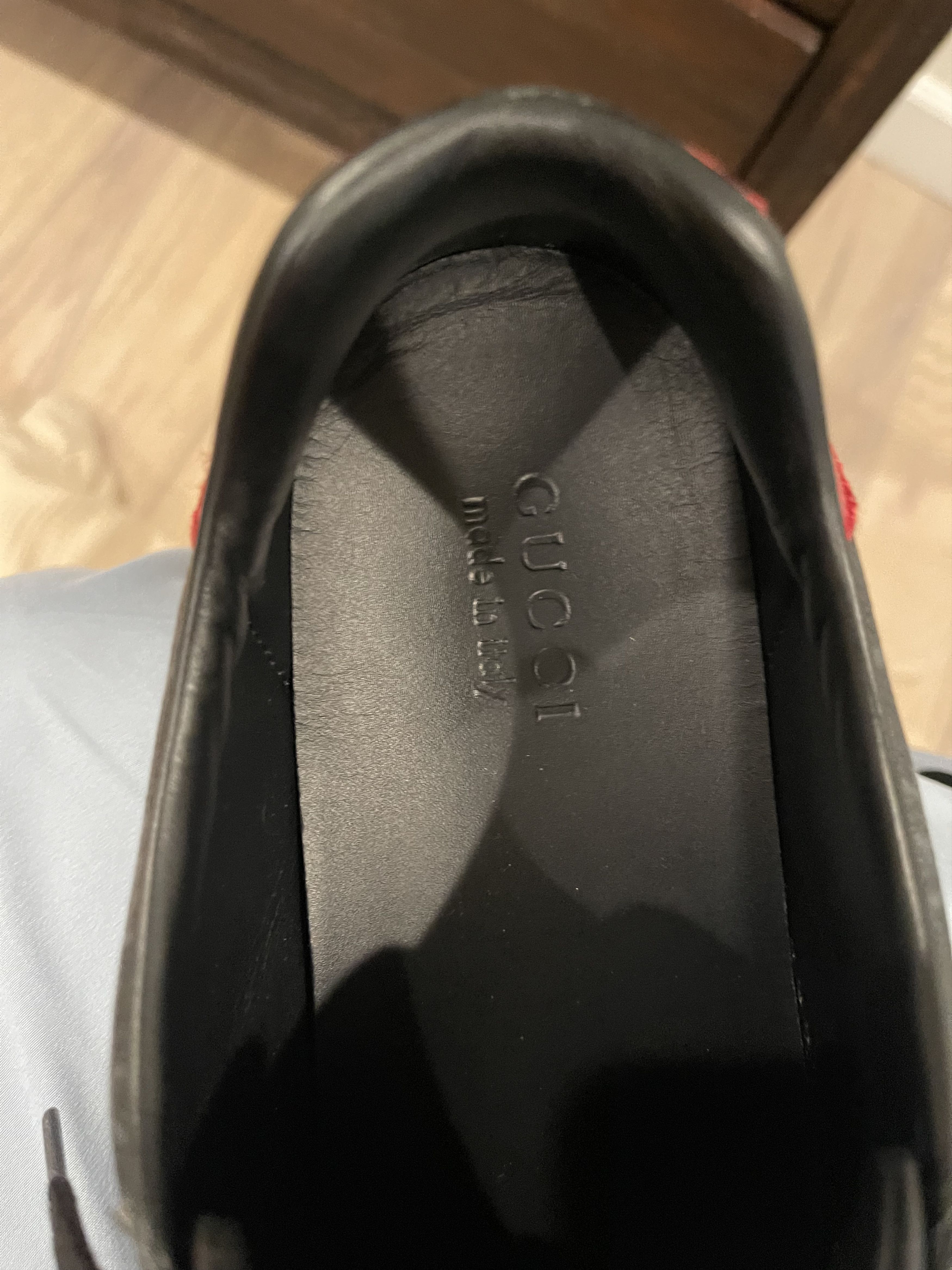 Gucci Gucci Ace – GG Supreme – Red/Purple Heels size 43 Size US 10.5 / EU 43-44 - 5 Thumbnail