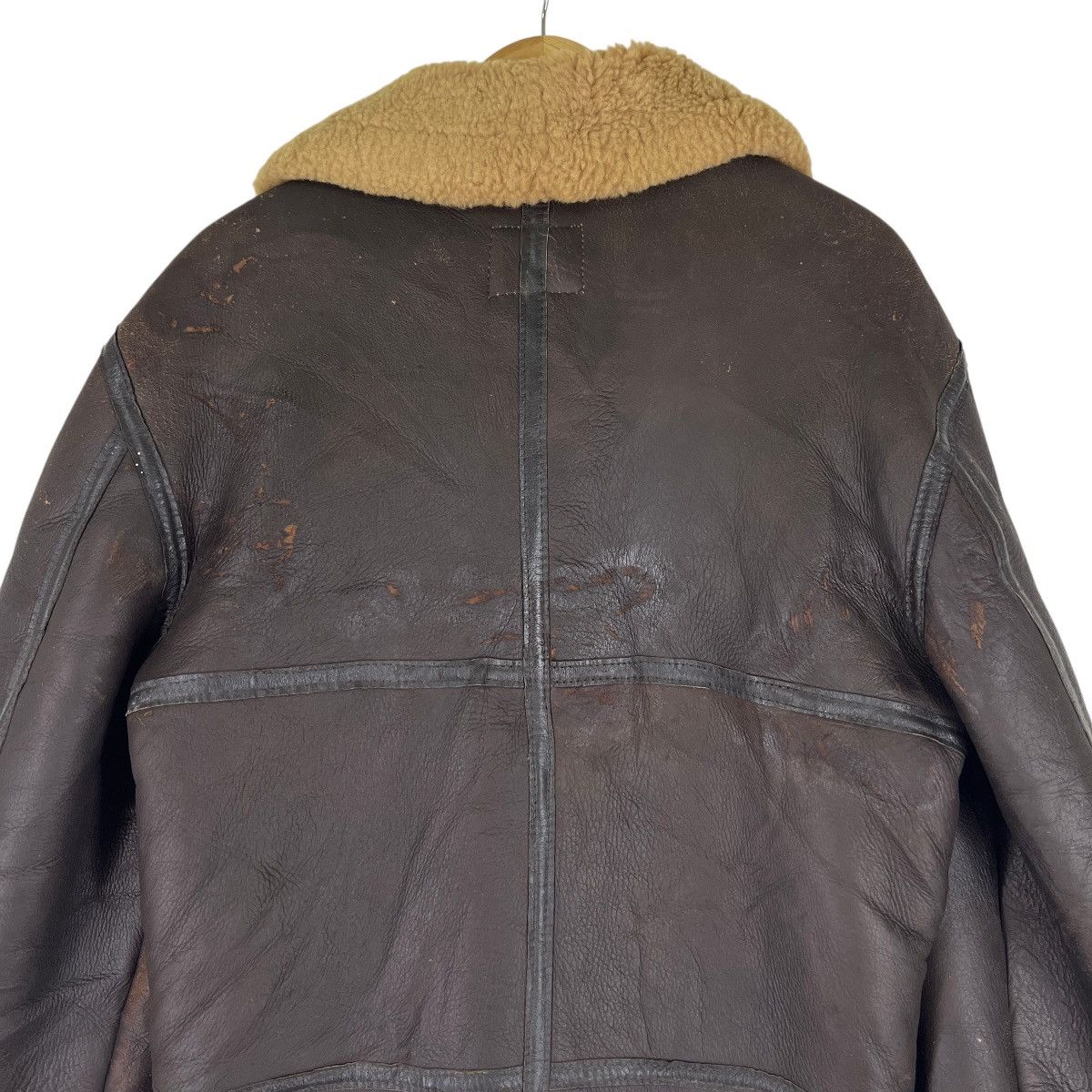 Vintage 🔥 Vintage Type B3 Insignia Shearling Leather Jacket Size US S / EU 44-46 / 1 - 15 Thumbnail