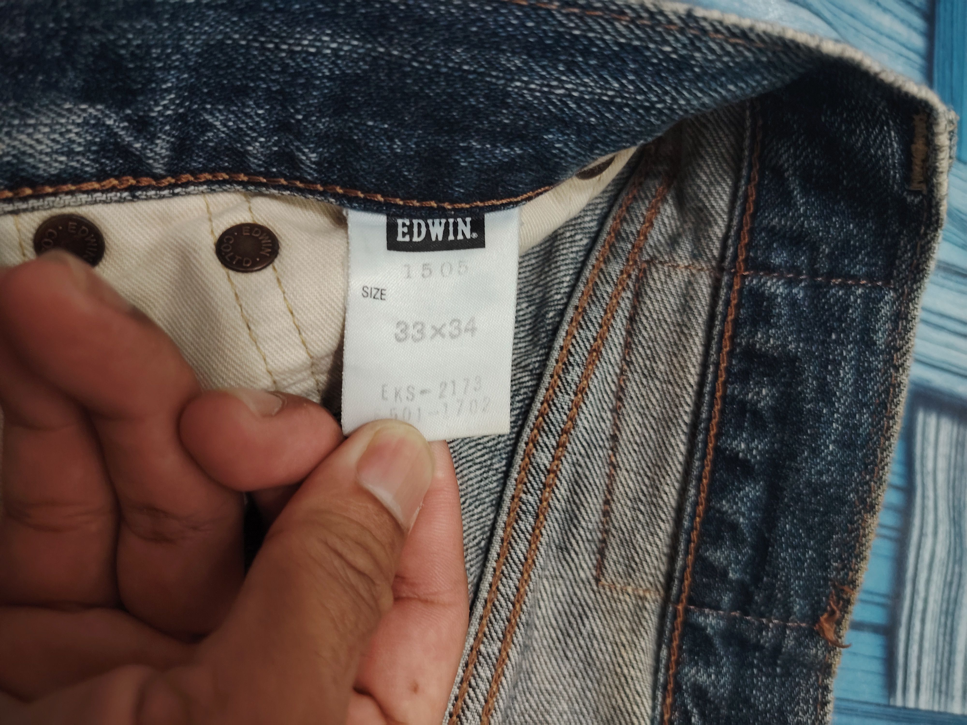 Kapital Edwin 505z Selvedge Jeans Distressed Flare Jeans Size US 33 - 14 Thumbnail