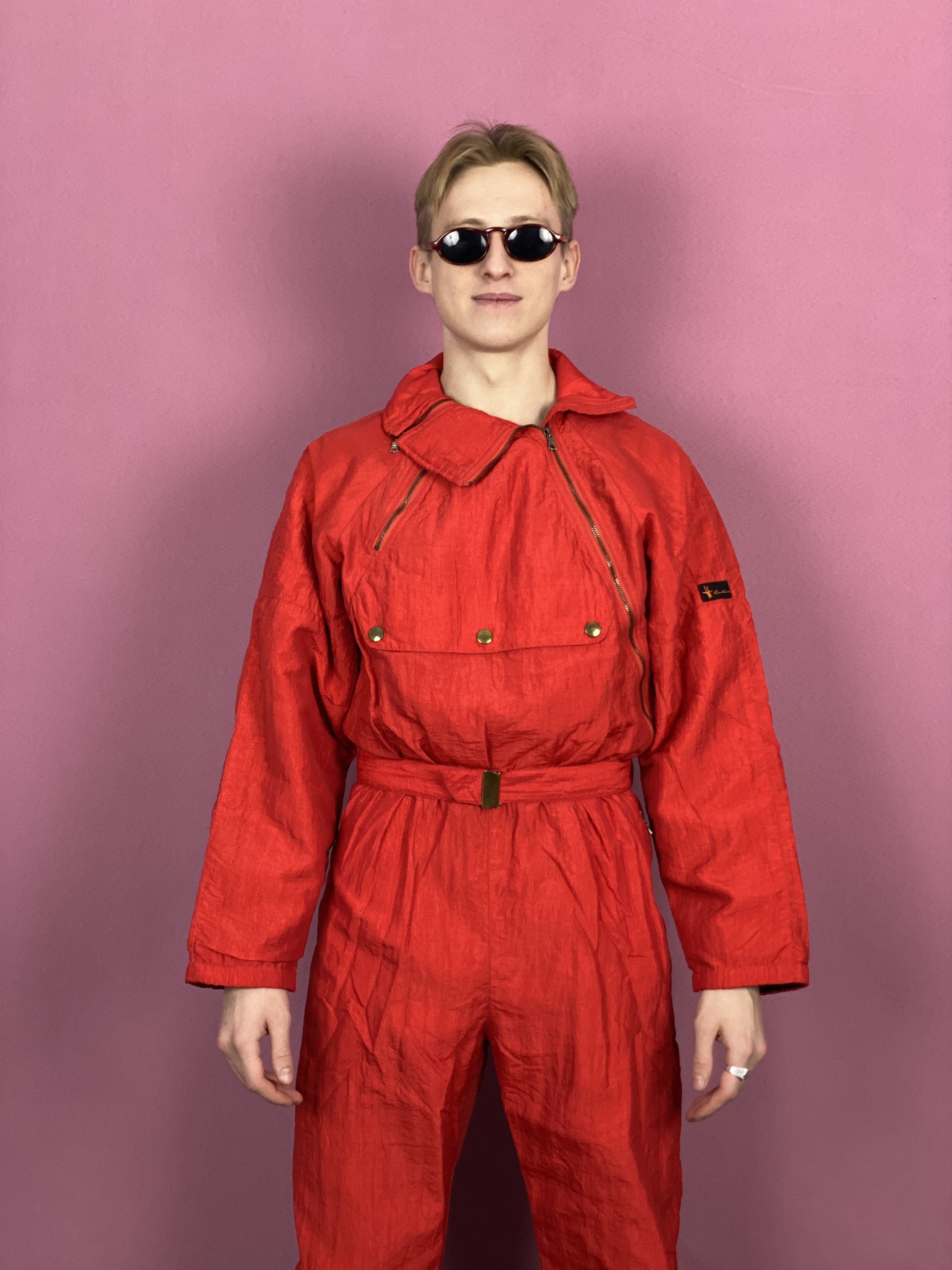 Vintage HCC Vintage Men's One Piece Ski Suit - M Size US M / EU 48-50 / 2 - 5 Thumbnail